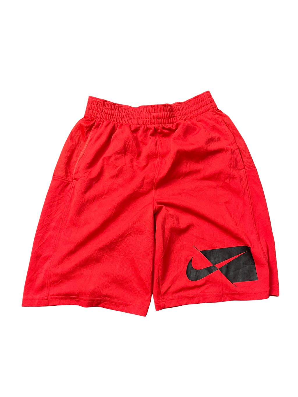 Nike Boys YXL Red SHOEBOX TRUCK Dri-Fit Shorts