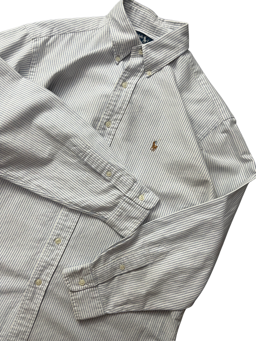 Vintage Polo Ralph Lauren Embroidered Pony Long Sleeve Button up Shirt