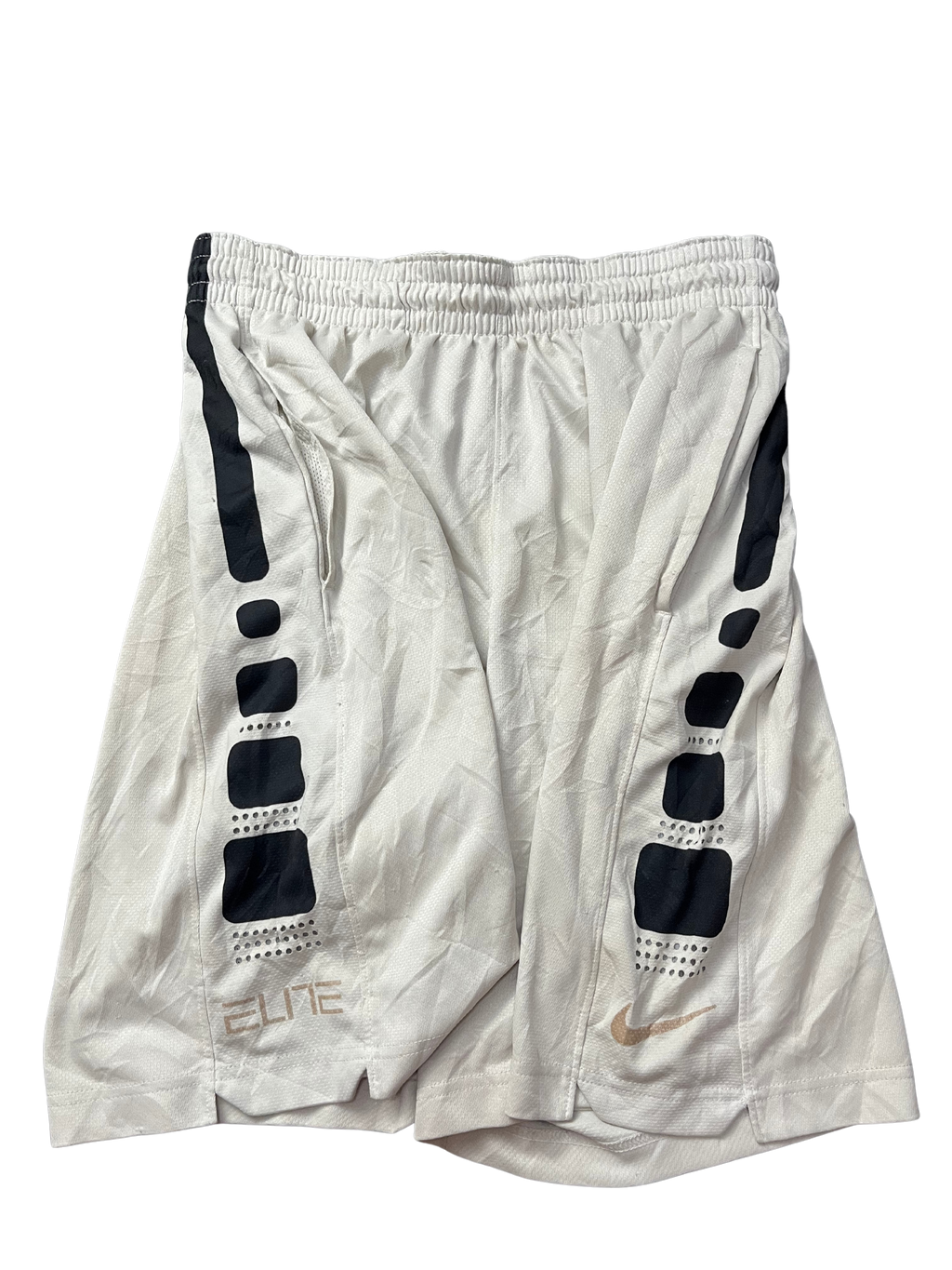 Nike Men's Elite Basketball Short White