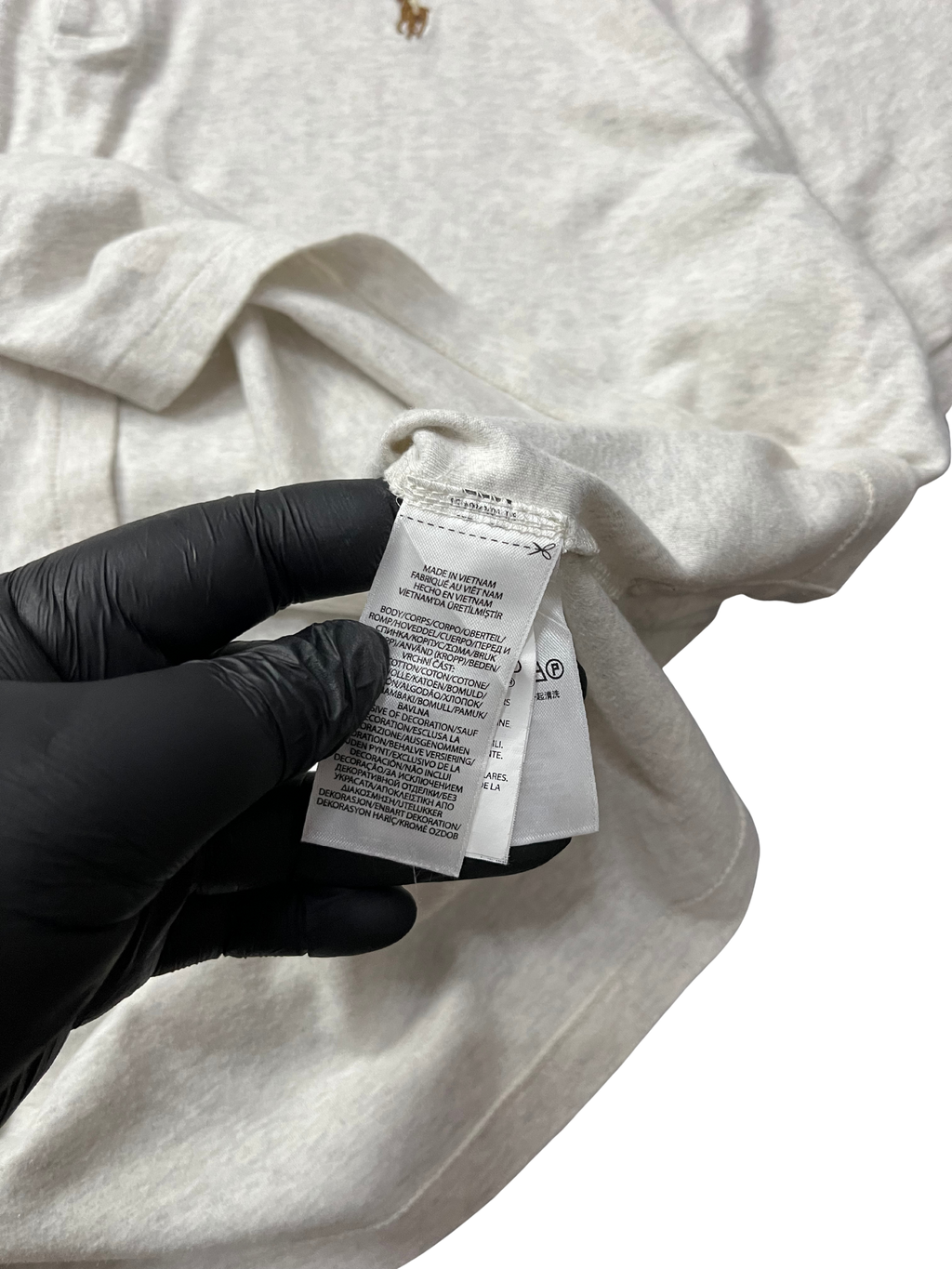 Polo Ralph Lauren Custom Slim Fit Cotton Polo State Heather