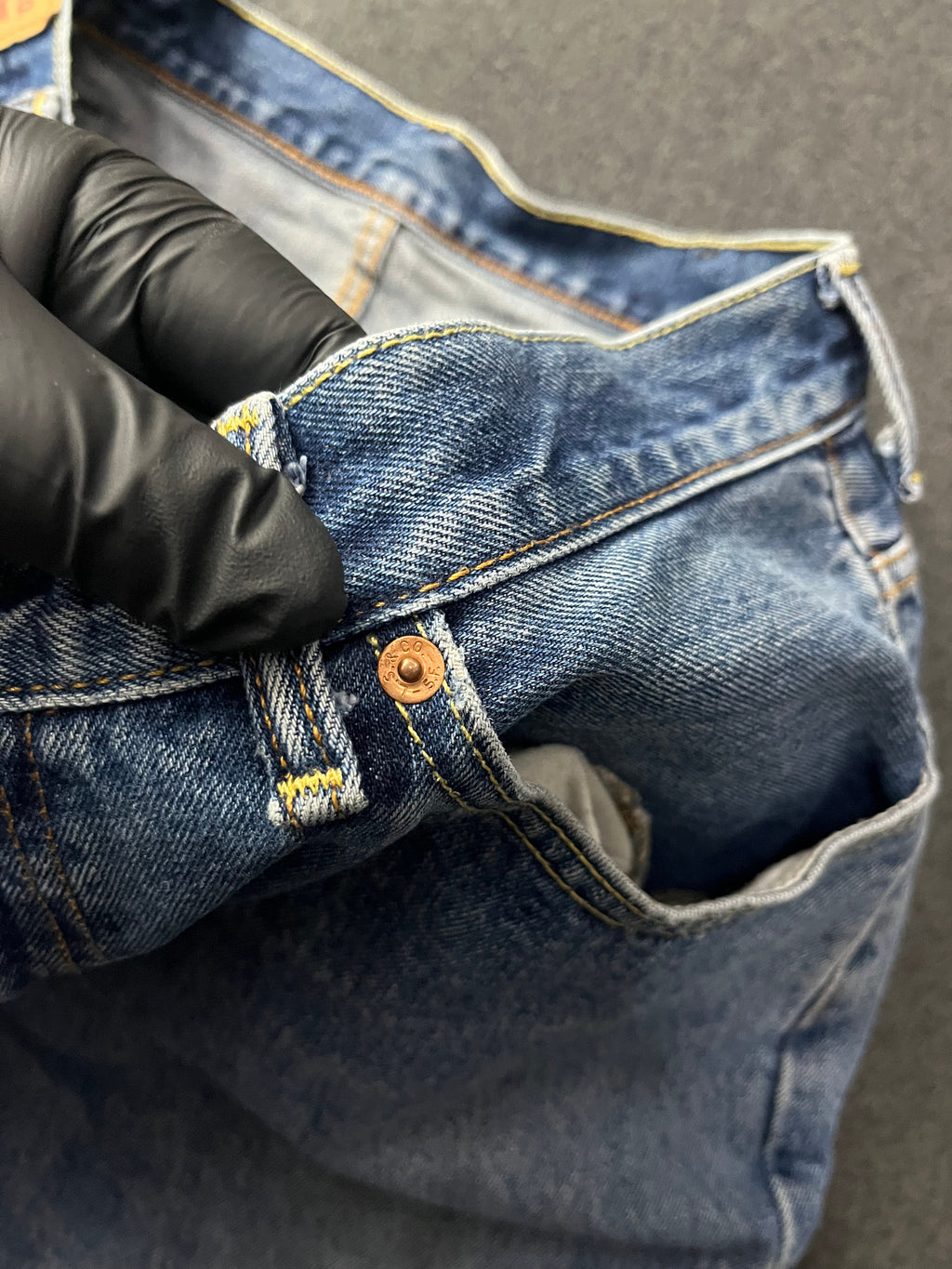 Levi's 501 Original fit jeans in a light blue wash