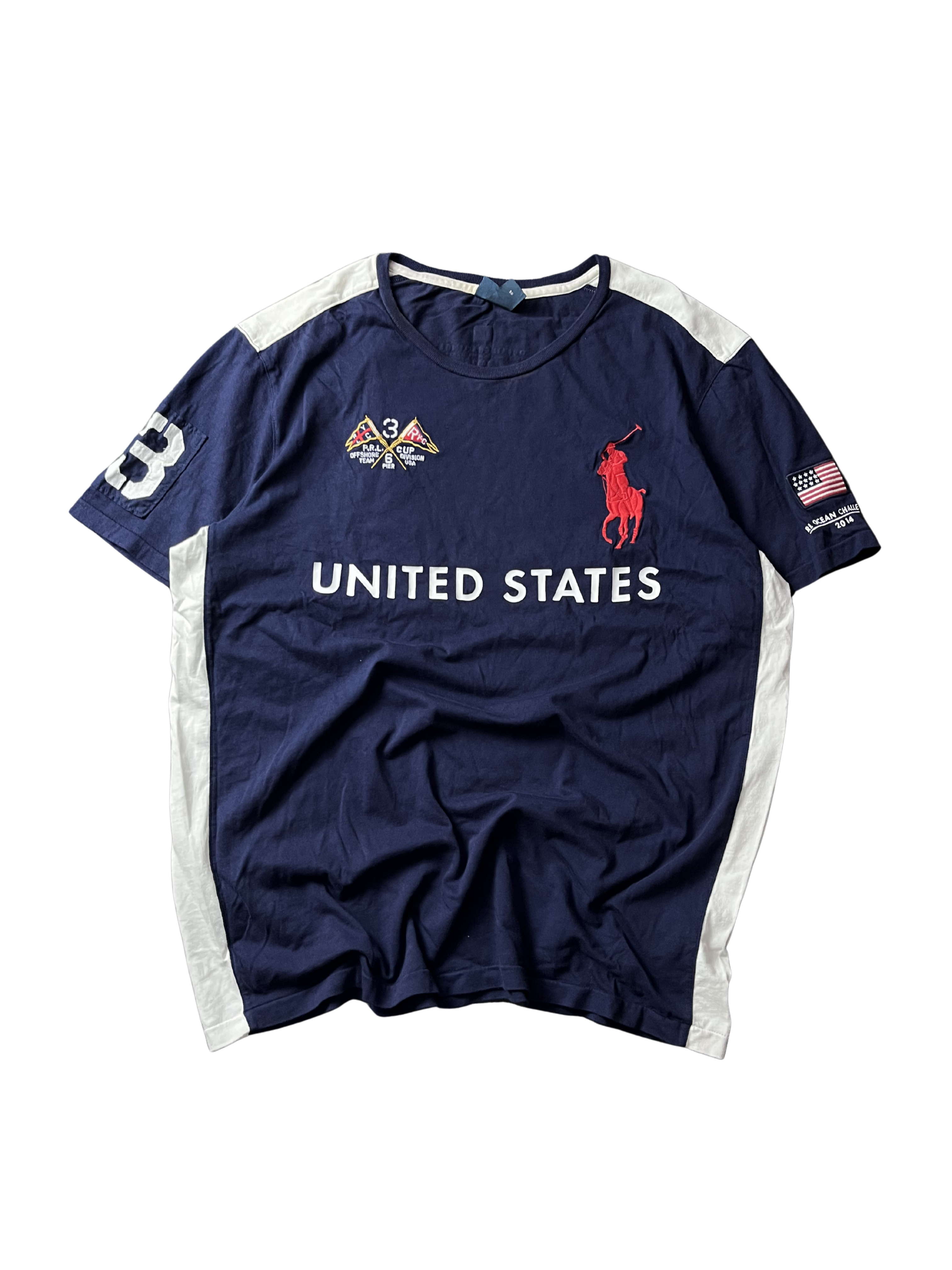 Polo Ralph Lauren Blue Crew Neck T-Shirts