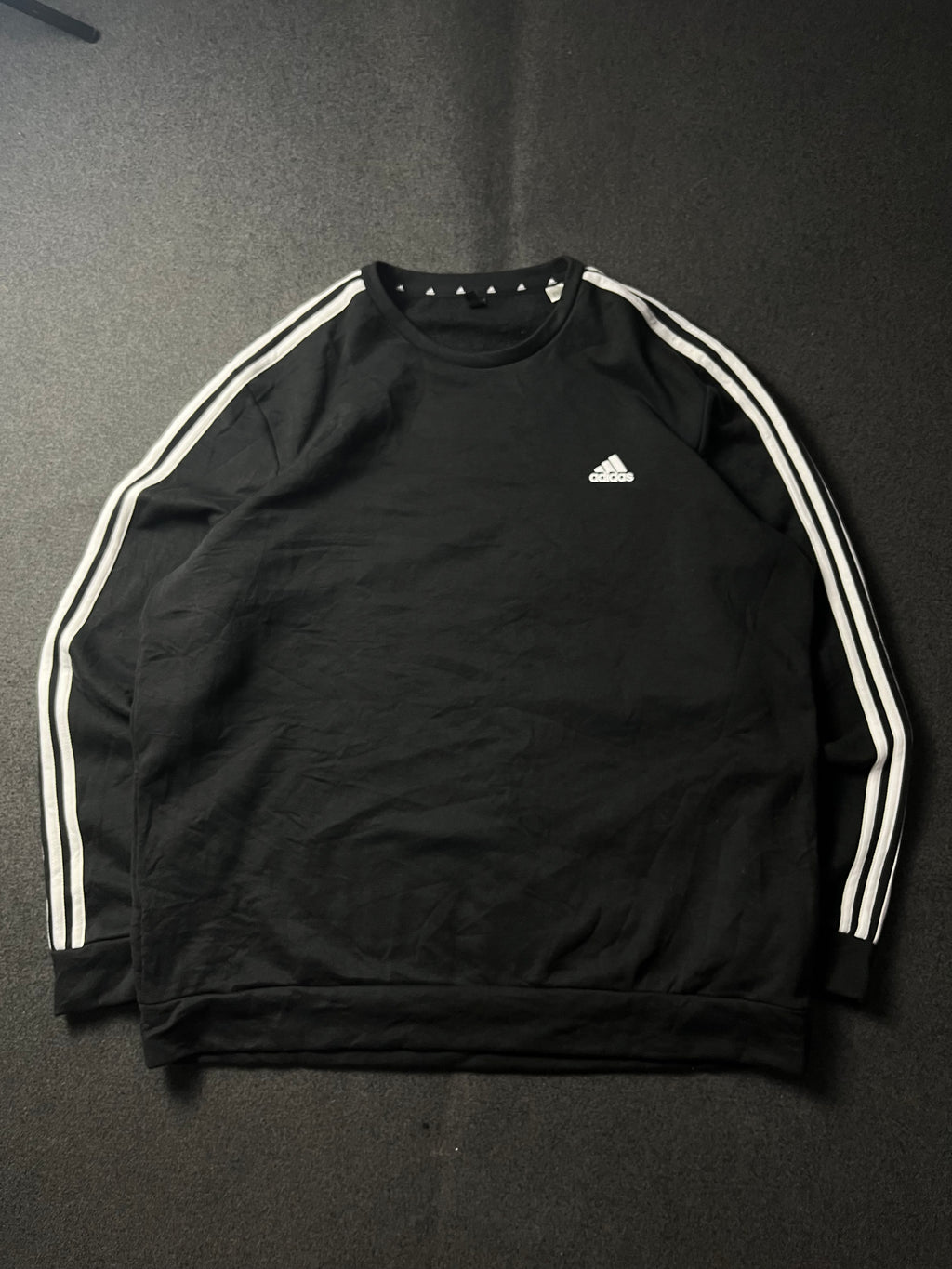Adidas Free Shipping With AdiClub Essentials Fleece 3 Stripes Sweatshirt