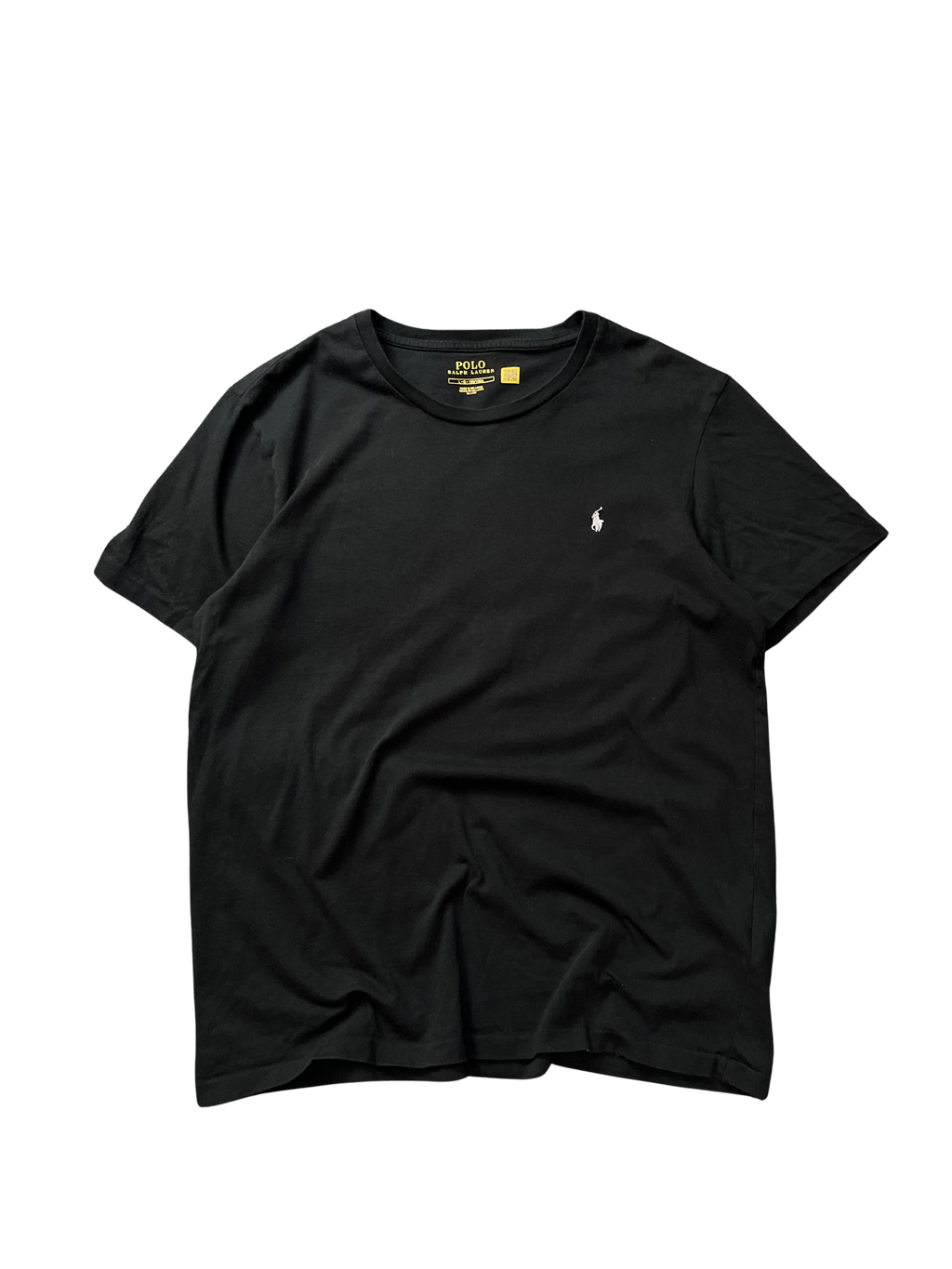 Polo Ralph Lauren Lounge T-Shirt In Black With Logo