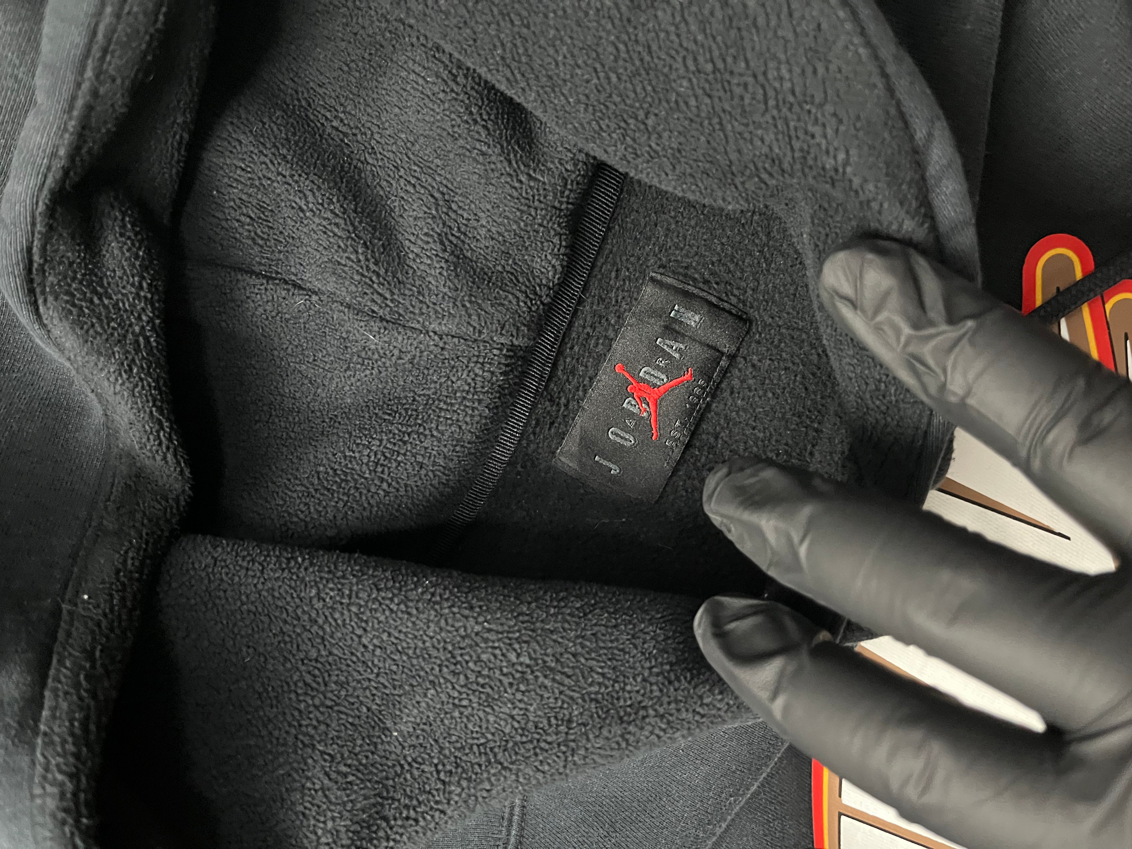 Nike Jordan Jumpman Core Fleece Pullover Hoodie with "NBA WORLD CHAMPS 91 92 93"