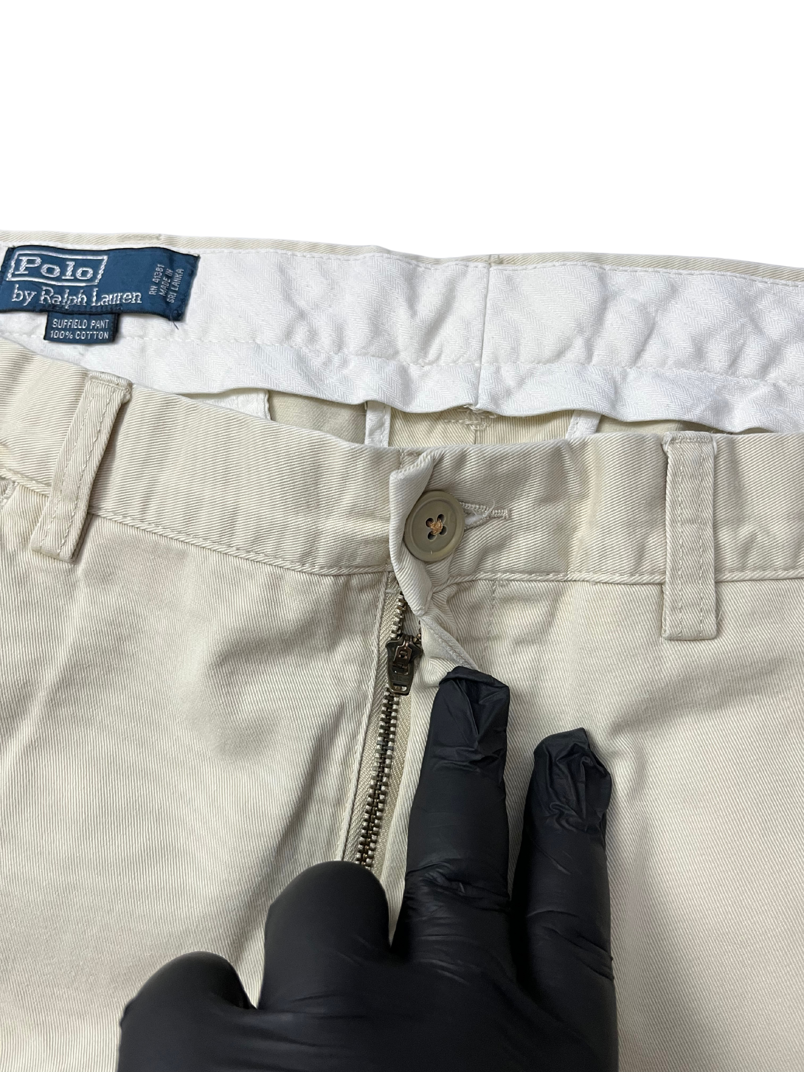 Polo Ralph Lauren Cream Long Pants