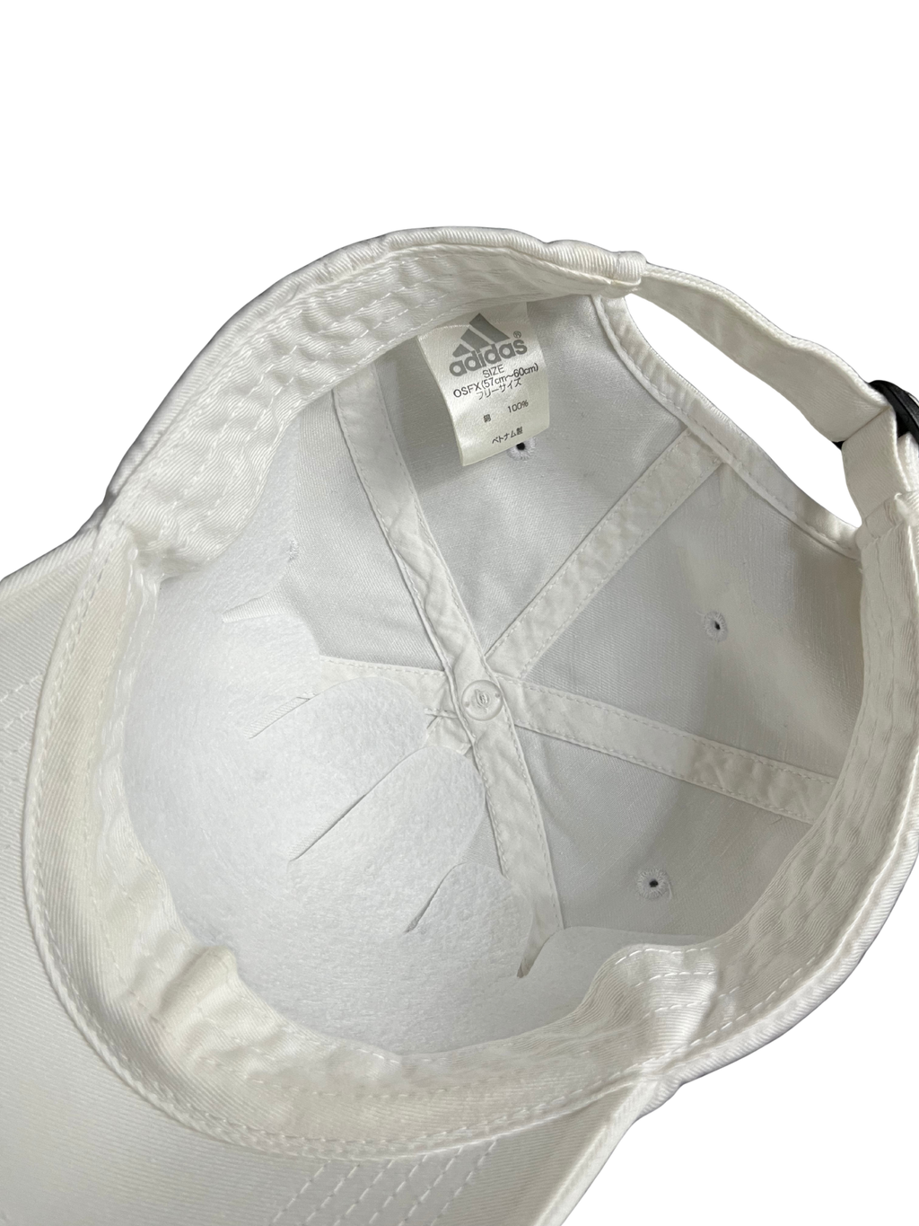 Adidas Climalite Slideback Hat White