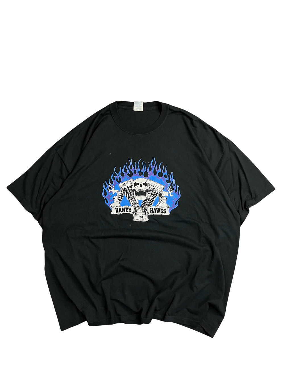Gildan Skull Blue Frame T-shirt