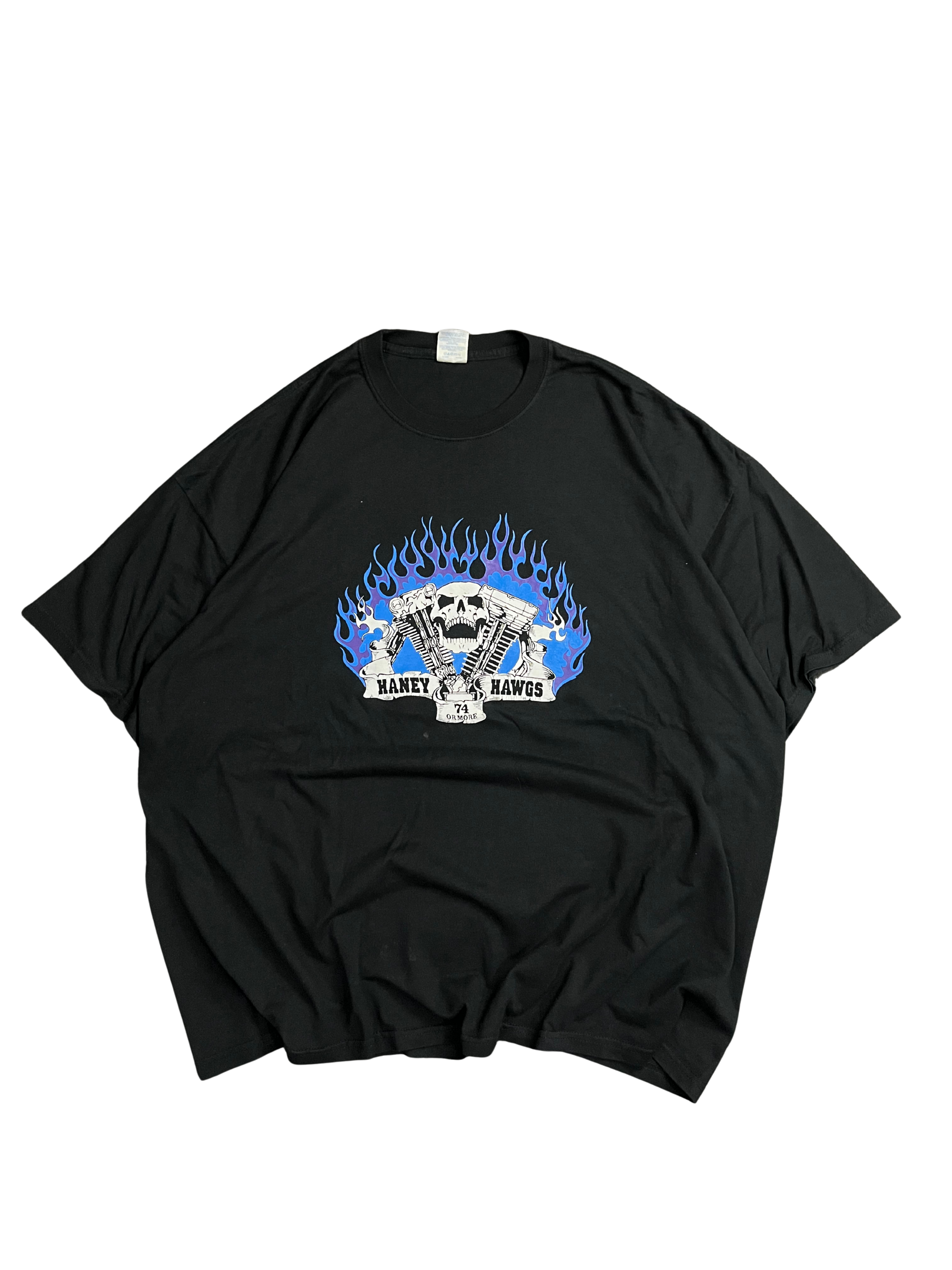 Gildan Skull Blue Frame T-shirt