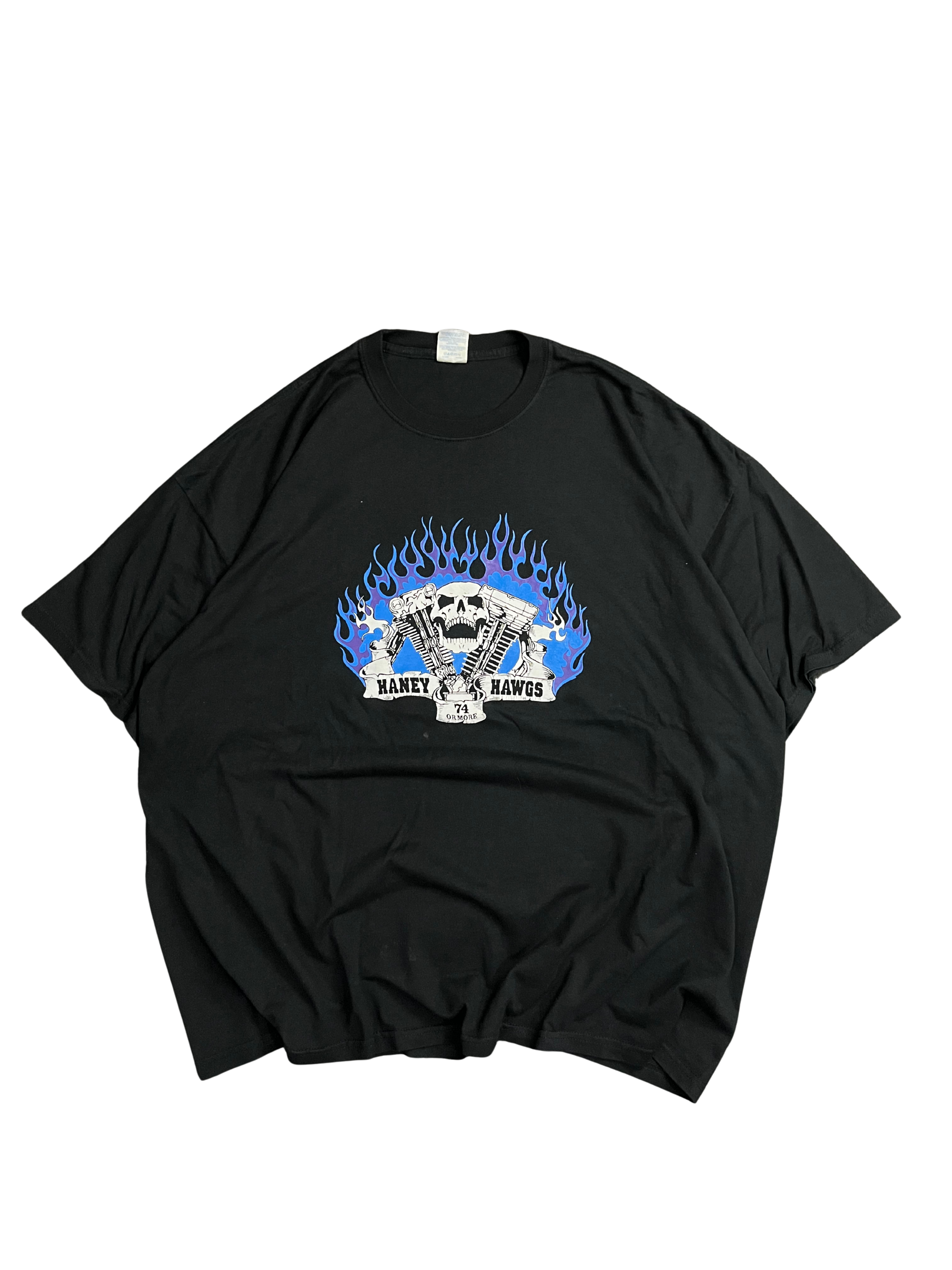 Gildan Skull Blue Frame T-shirt