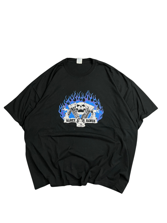 Gildan Skull Blue Frame T-shirt