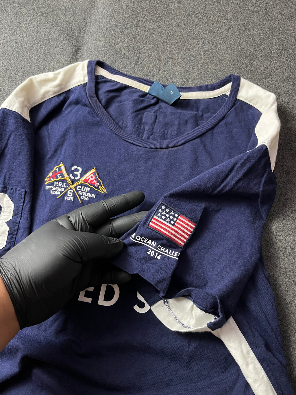 Polo Ralph Lauren Blue Crew Neck T-Shirts