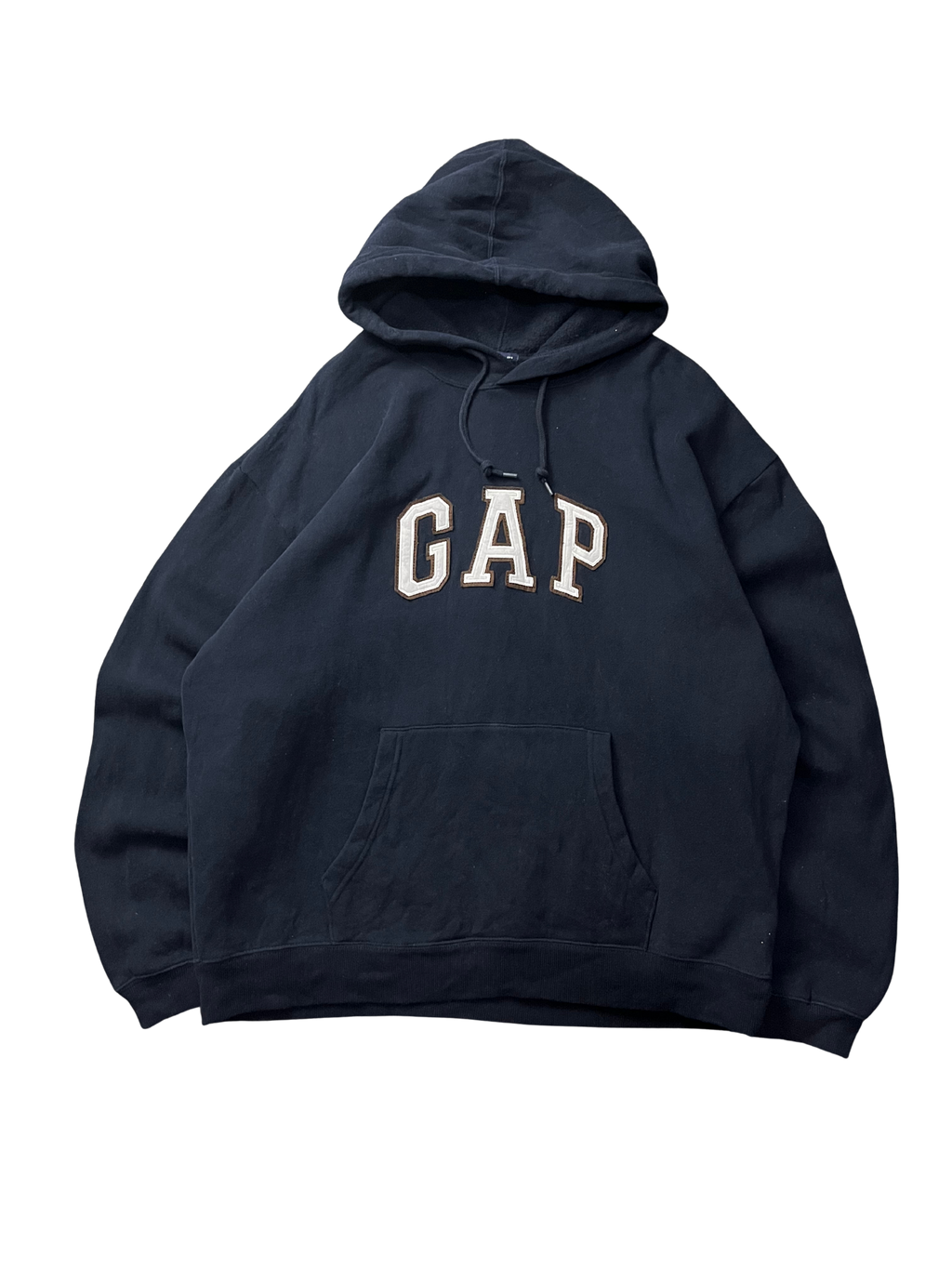 GAP Navy Blue Pullover Vintage Logo Hoodie