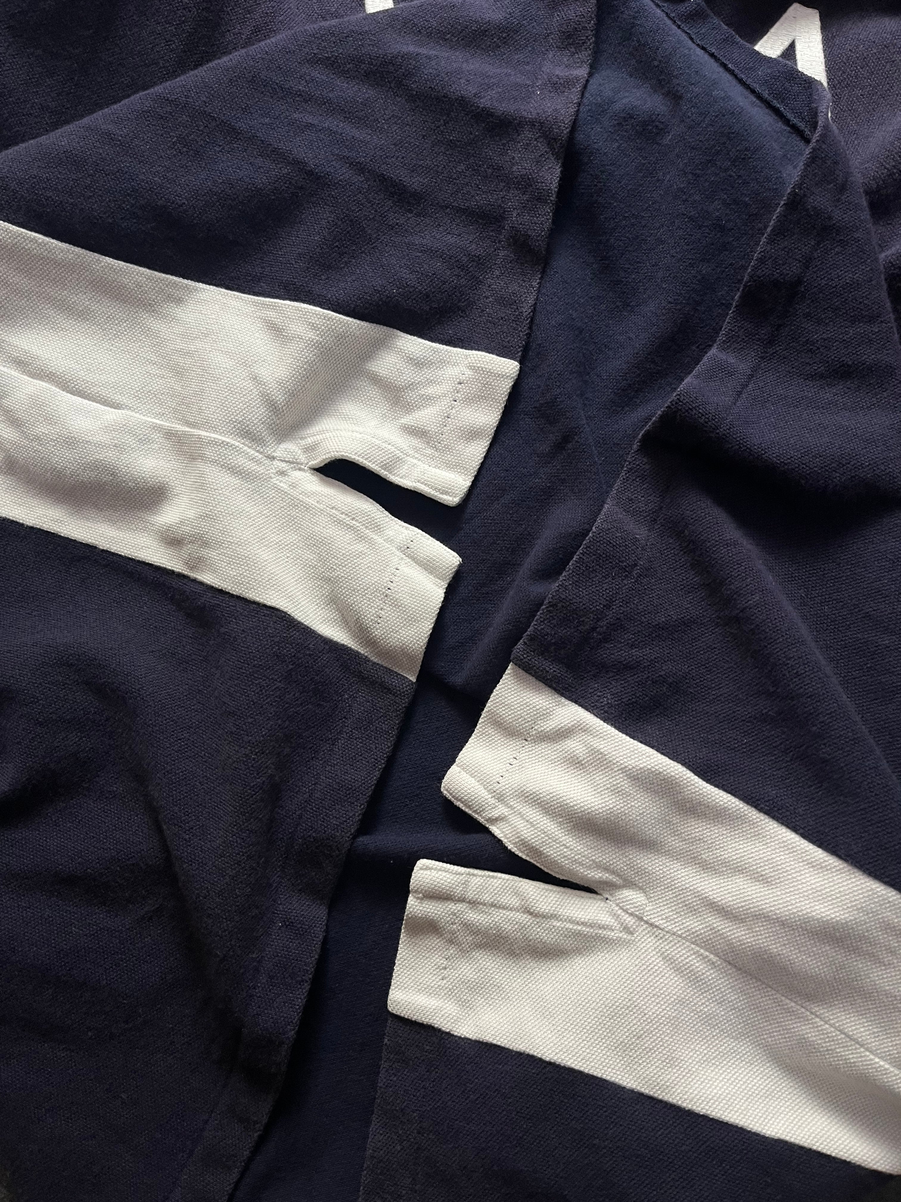Polo Ralph Lauren Men's Navy and White Polo-shirts