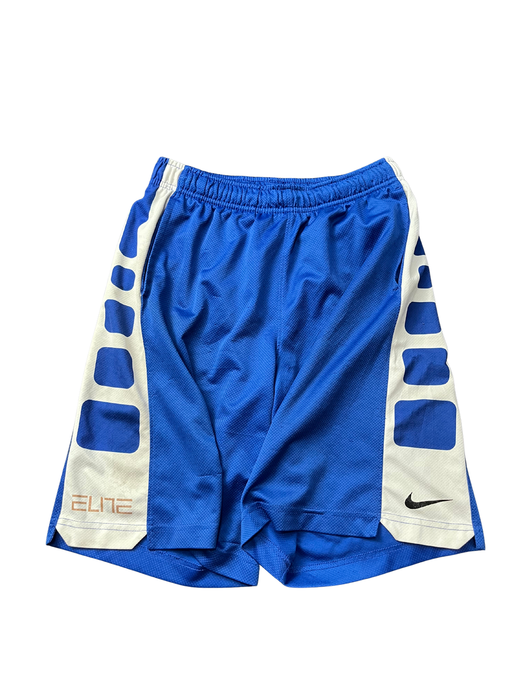 Nike Men's Blue and White Shorts