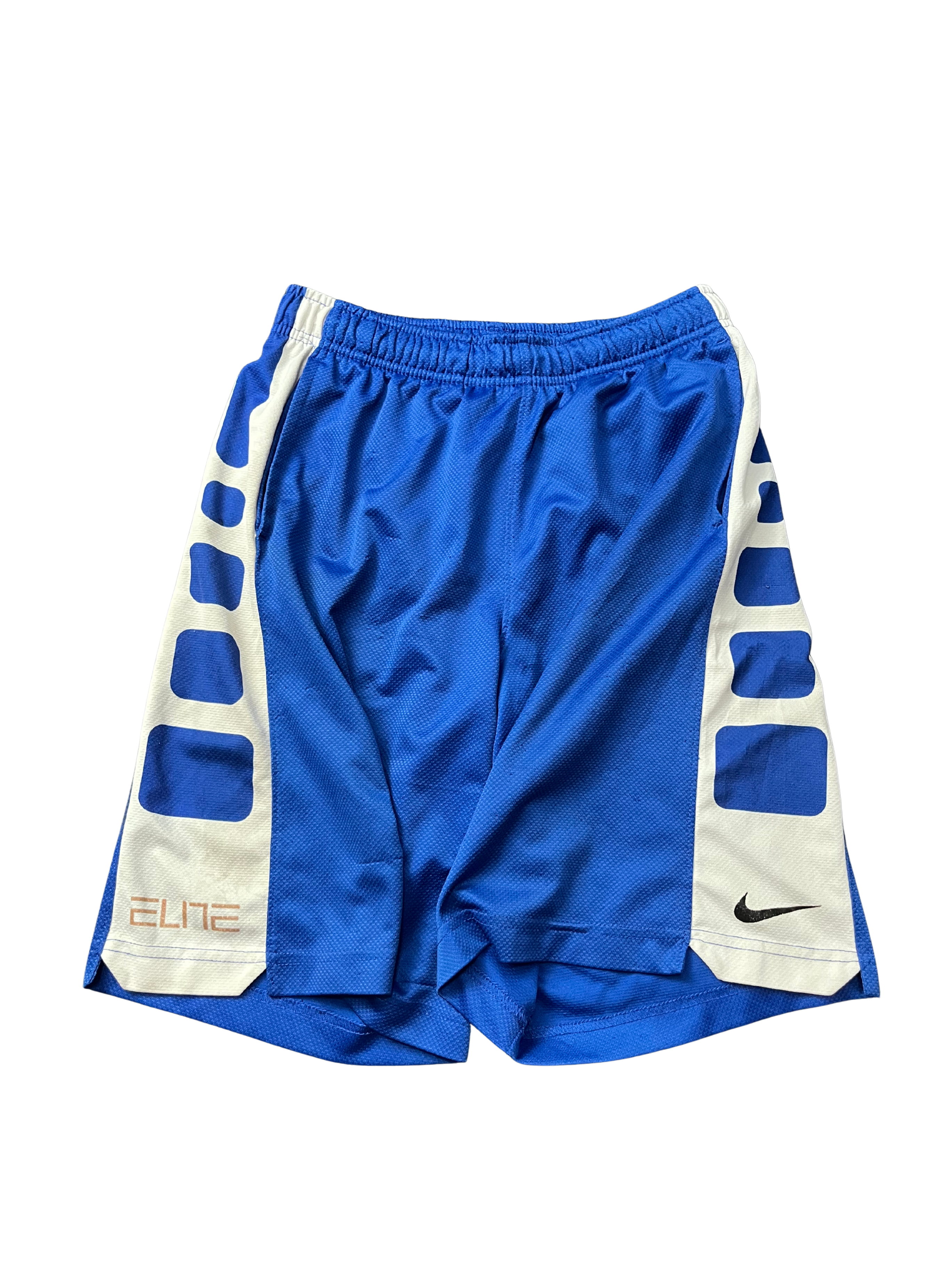 Nike Men's Blue and White Shorts