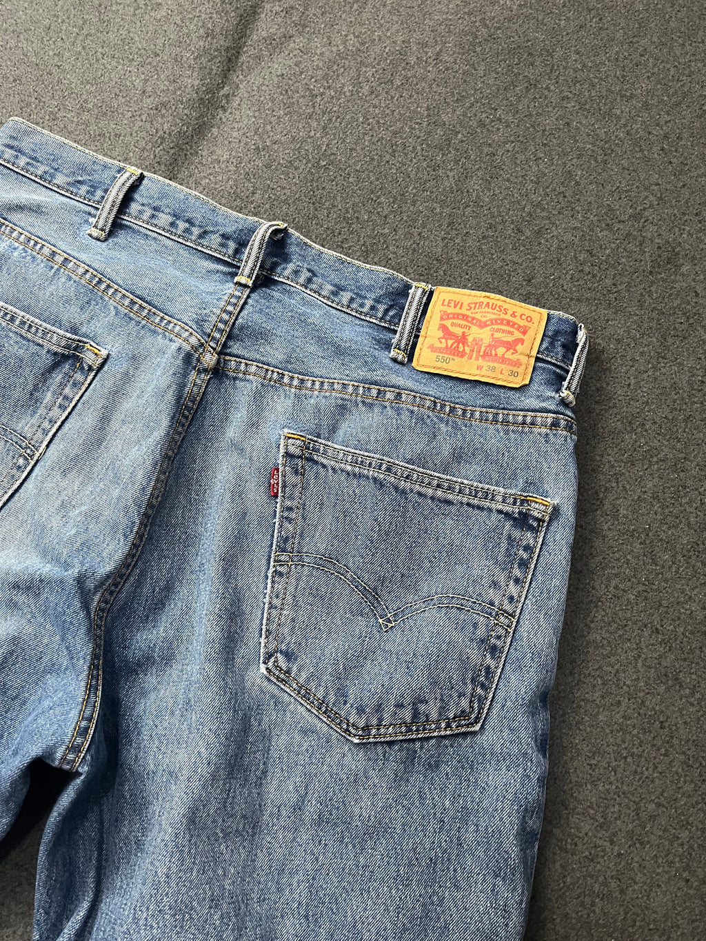 Levi's 501 Original fit jeans in a light blue wash