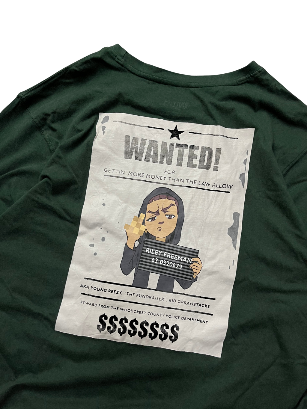 The Boondocks green T-shirt