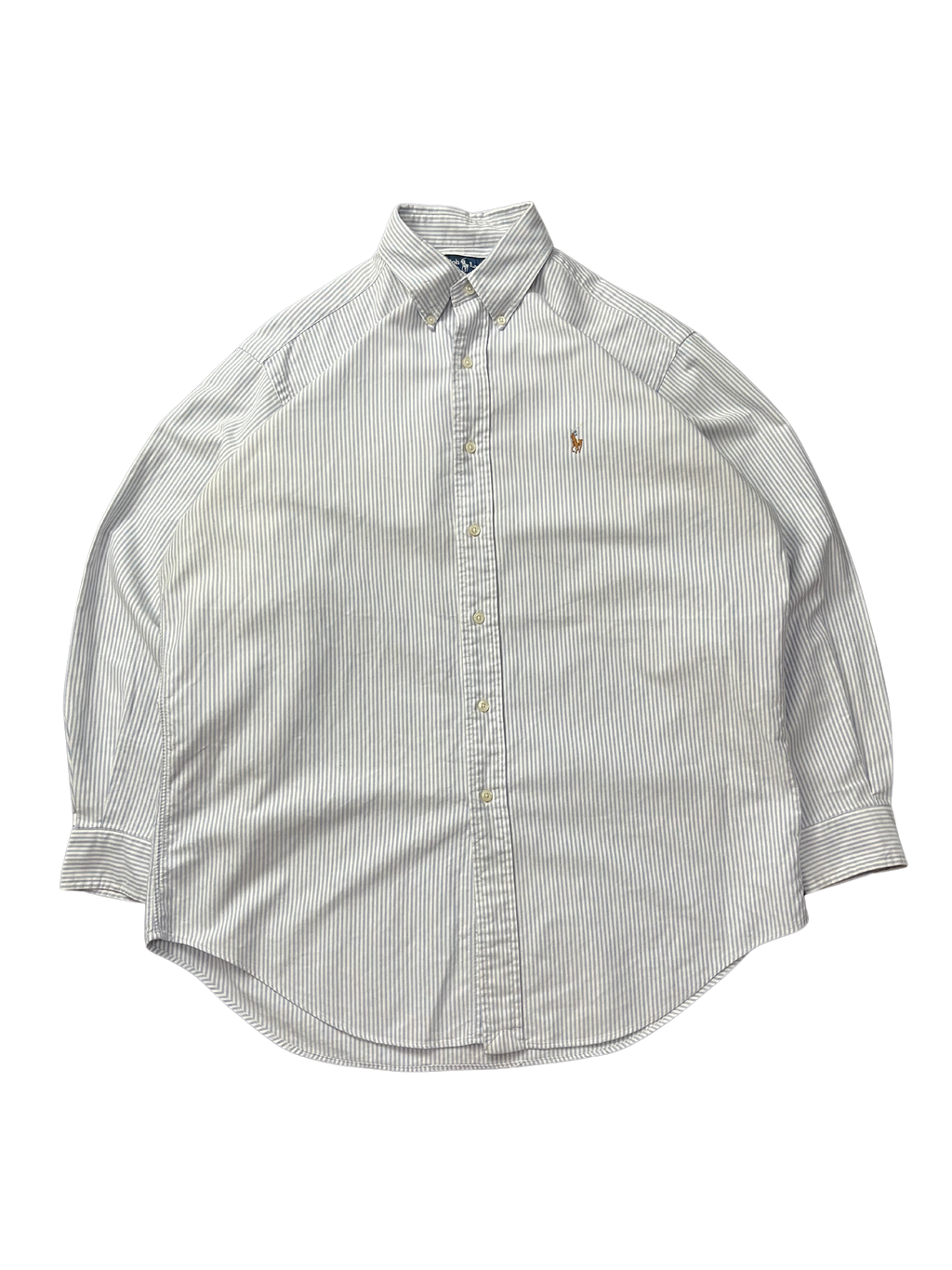 Vintage Polo Ralph Lauren Embroidered Pony Long Sleeve Button up Shirt