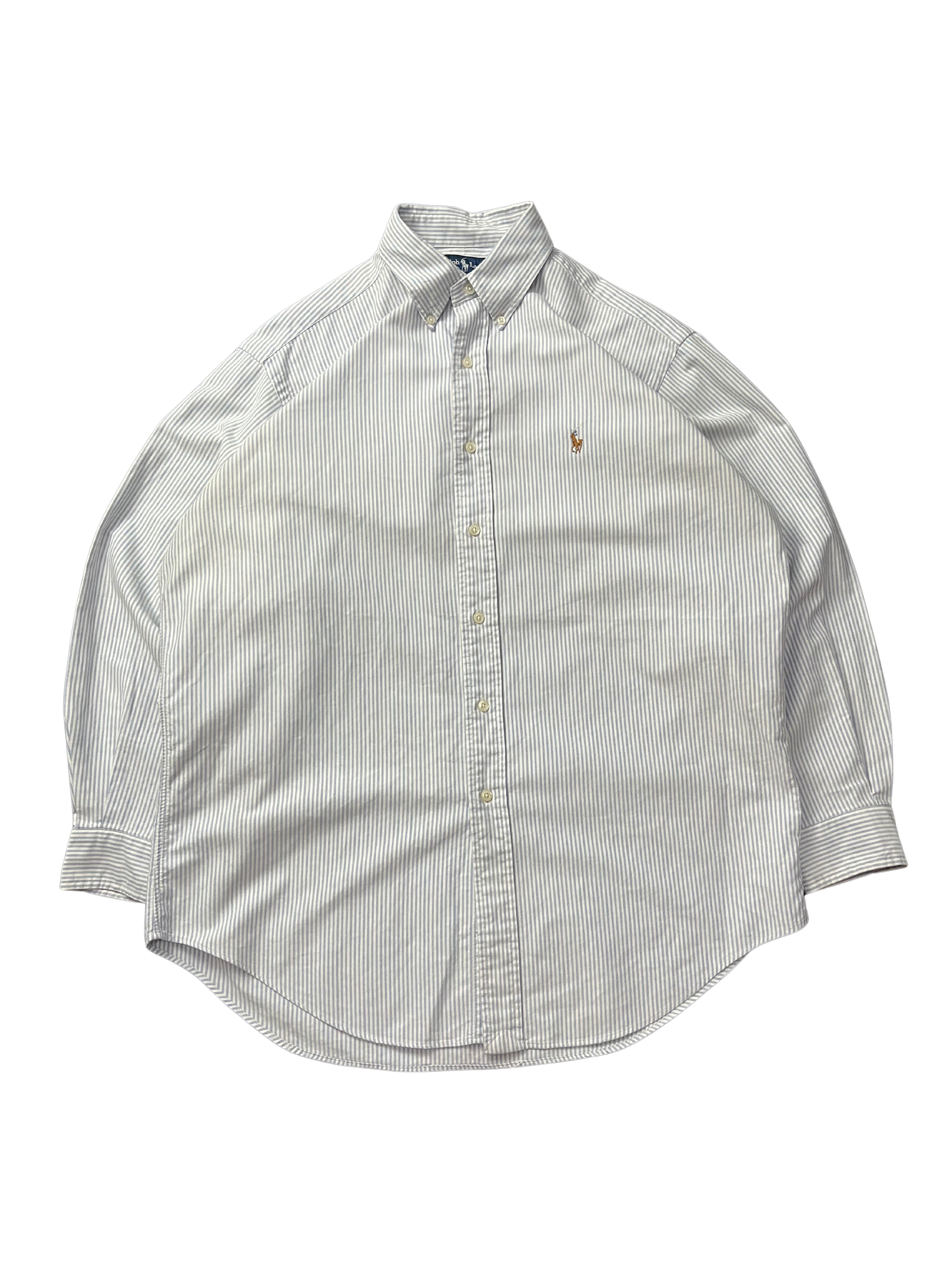 Vintage Polo Ralph Lauren Embroidered Pony Long Sleeve Button up Shirt