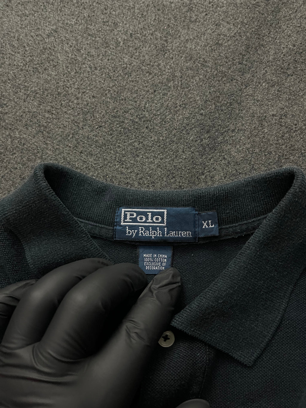 Polo Ralph Lauren Big Pony polo shirt with the number "3" appliqué on the sleeve and red accents