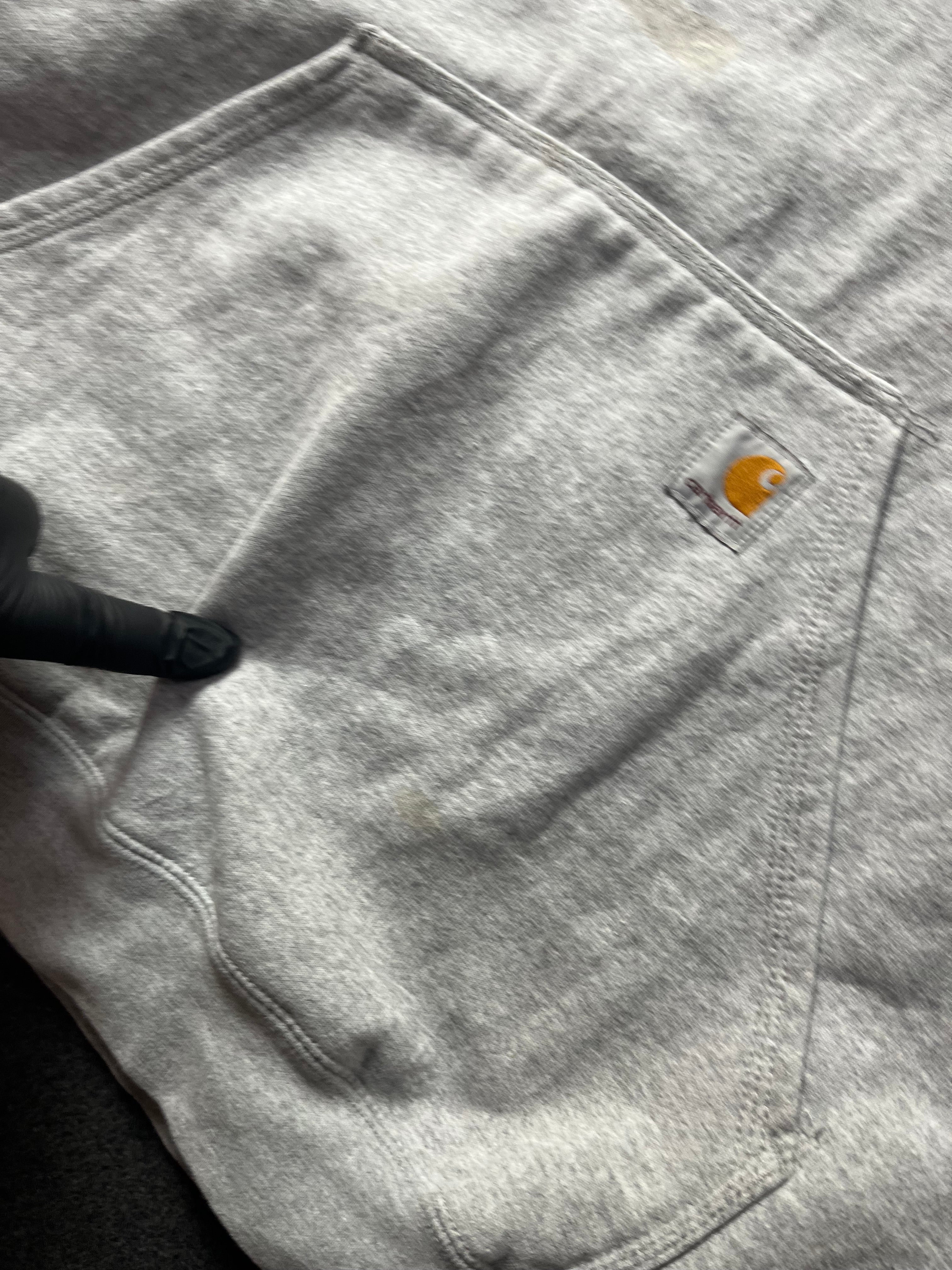 Carhartt Grey Loose Fit Hoodie