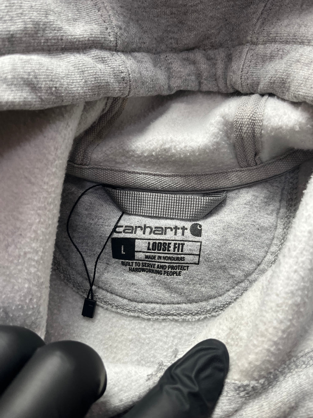Carhartt Grey Loose Fit Hoodie
