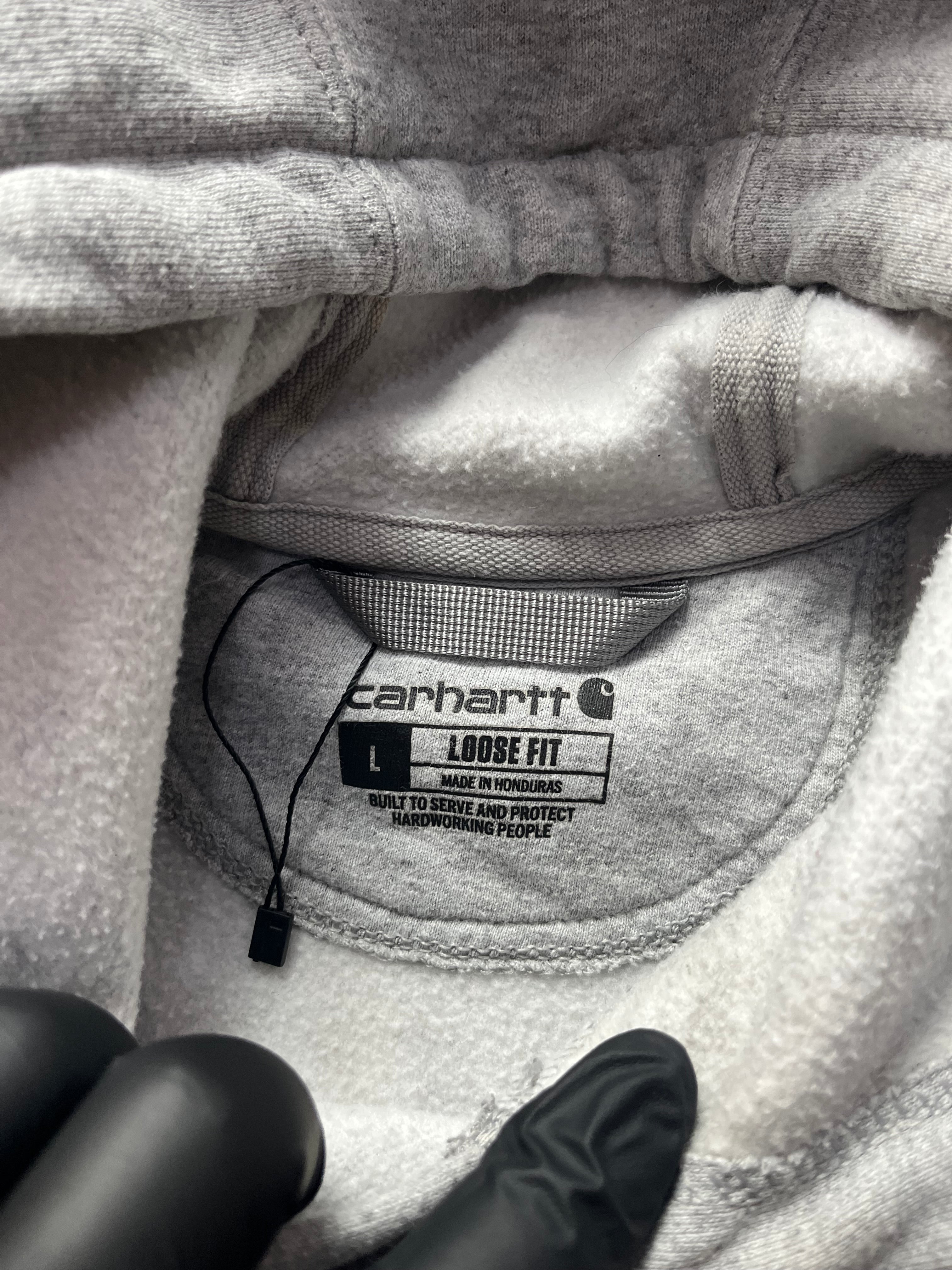 Carhartt Grey Loose Fit Hoodie
