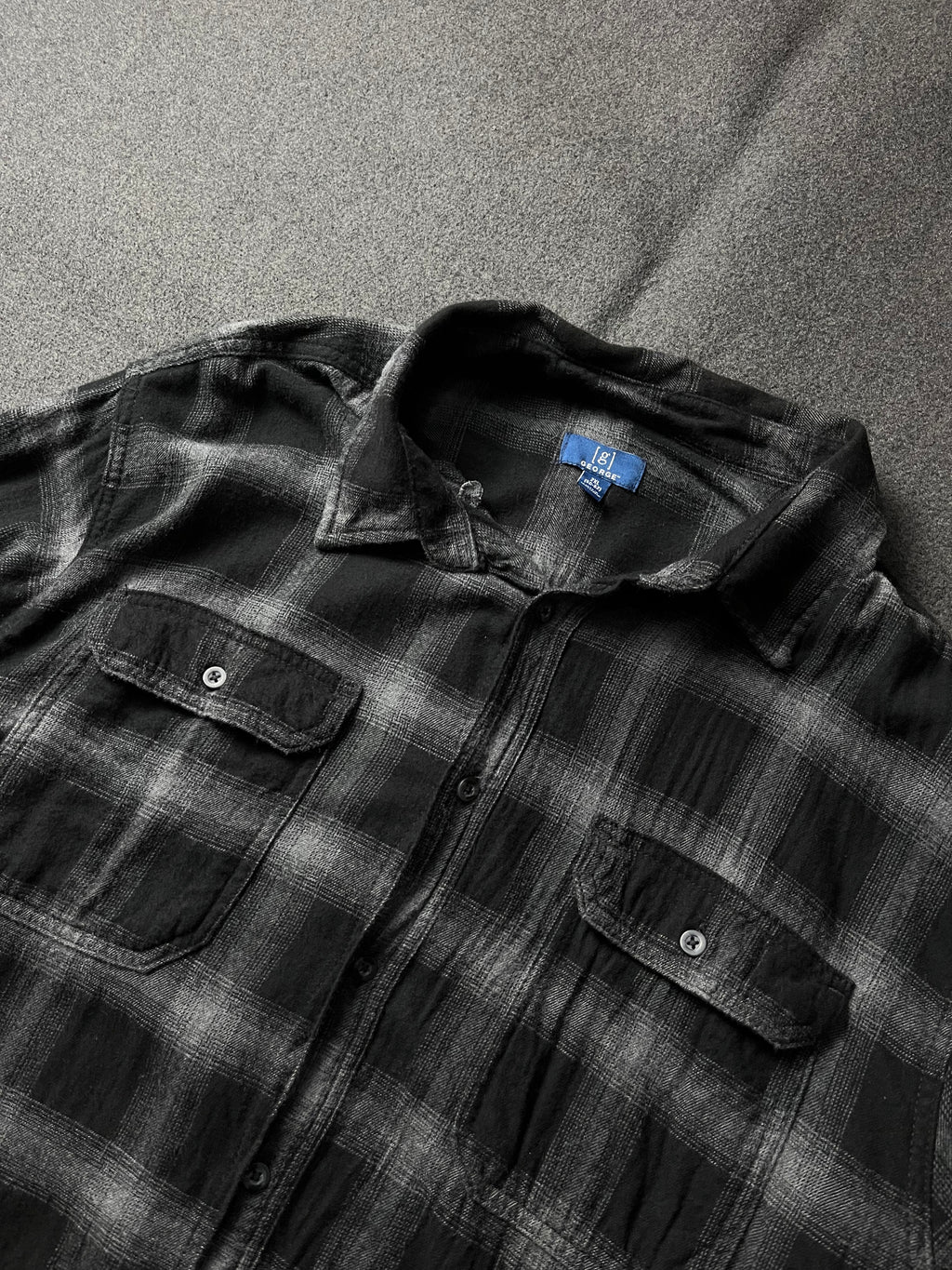 George black & white heavy cotton shirt