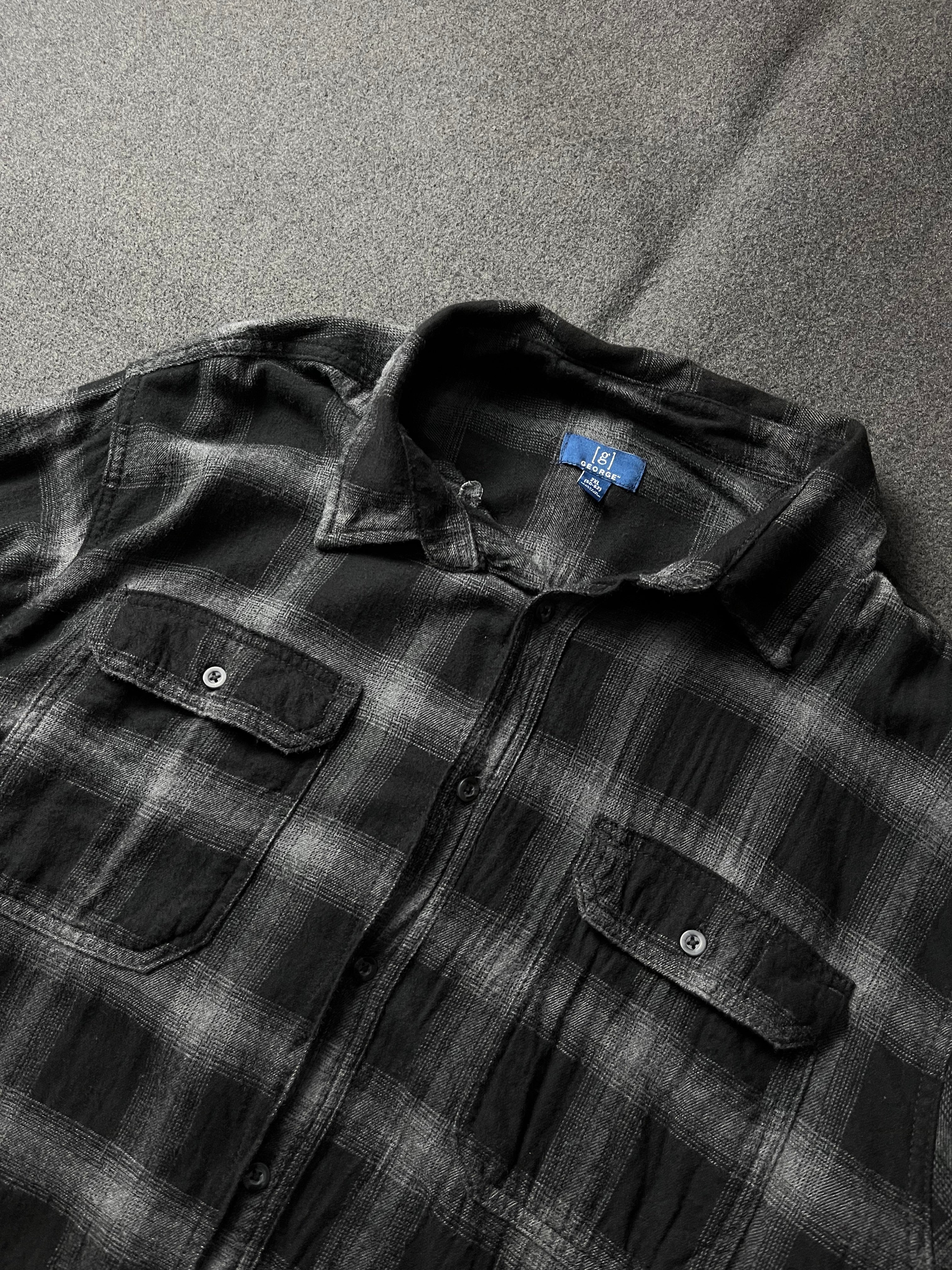 George black & white heavy cotton shirt