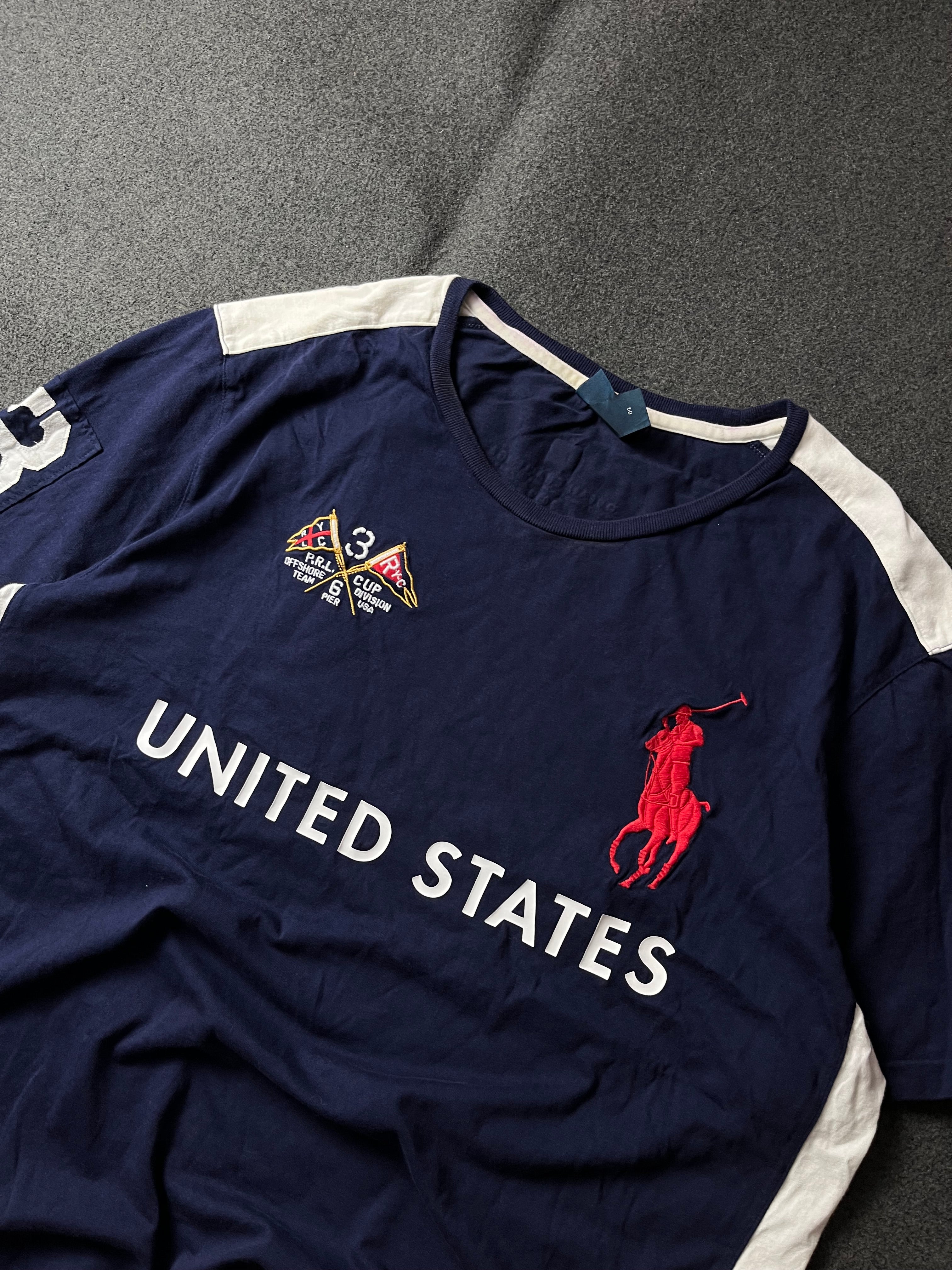 Polo Ralph Lauren Blue Crew Neck T-Shirts