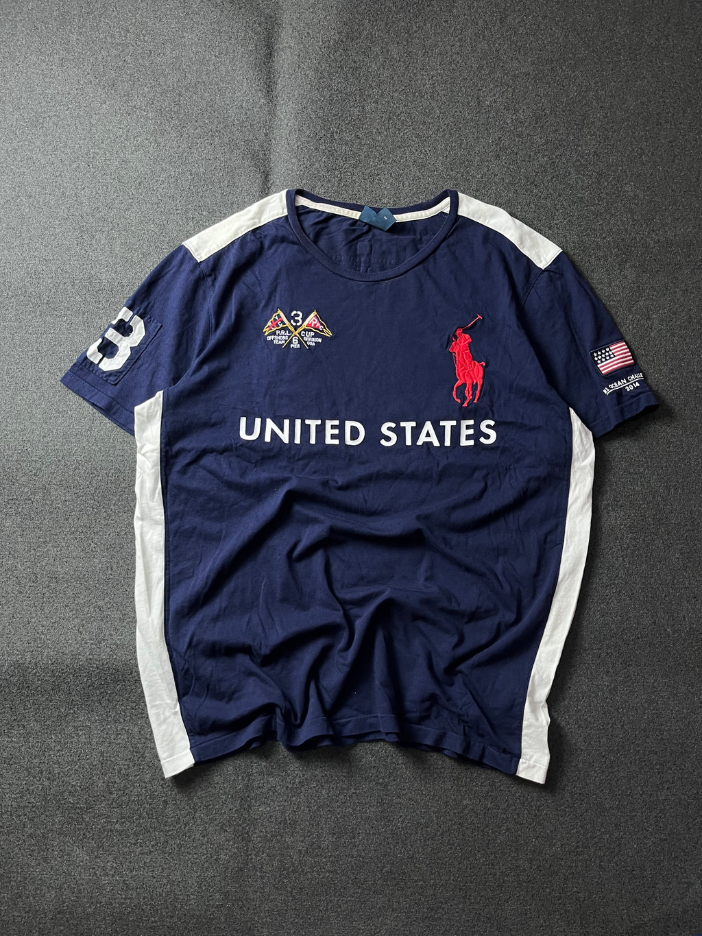 Polo Ralph Lauren Blue Crew Neck T-Shirts