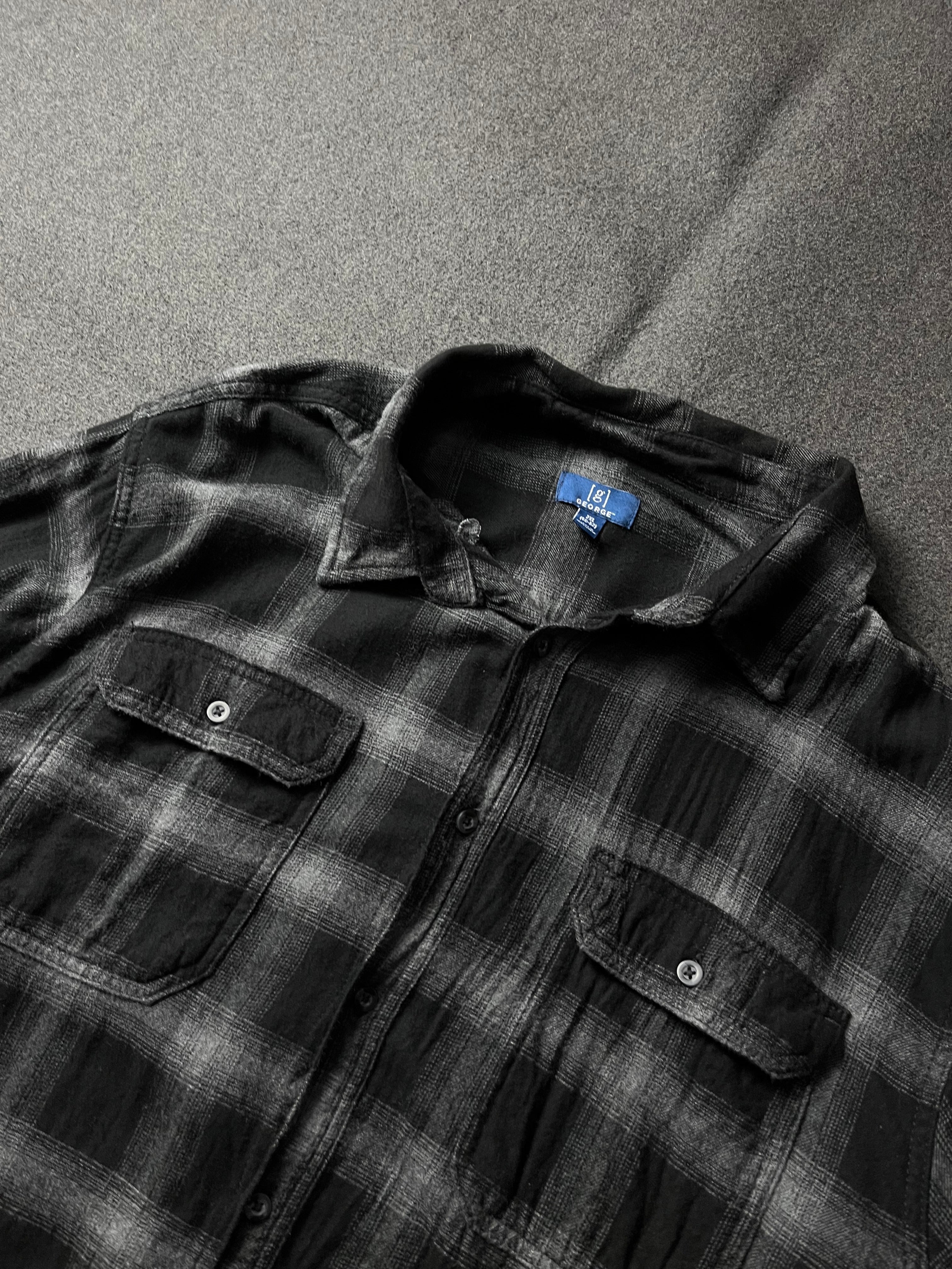 George black & white heavy cotton shirt