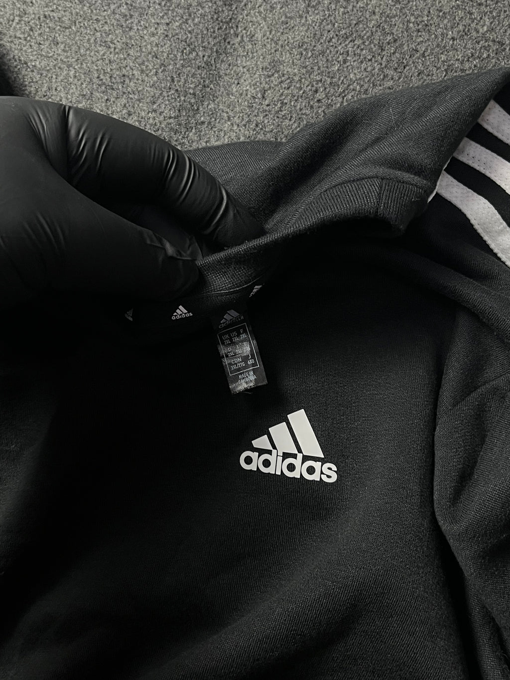 Adidas Free Shipping With AdiClub Essentials Fleece 3 Stripes Sweatshirt