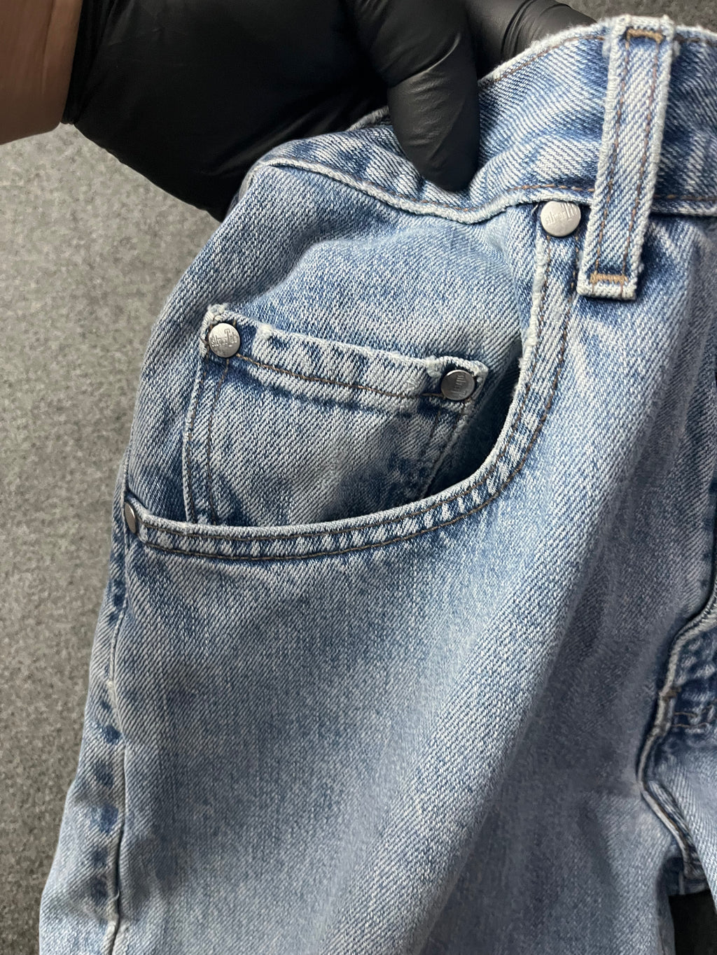 Levi's SilverTab Jeans Blue Relaxed Fit Light Wash Straight