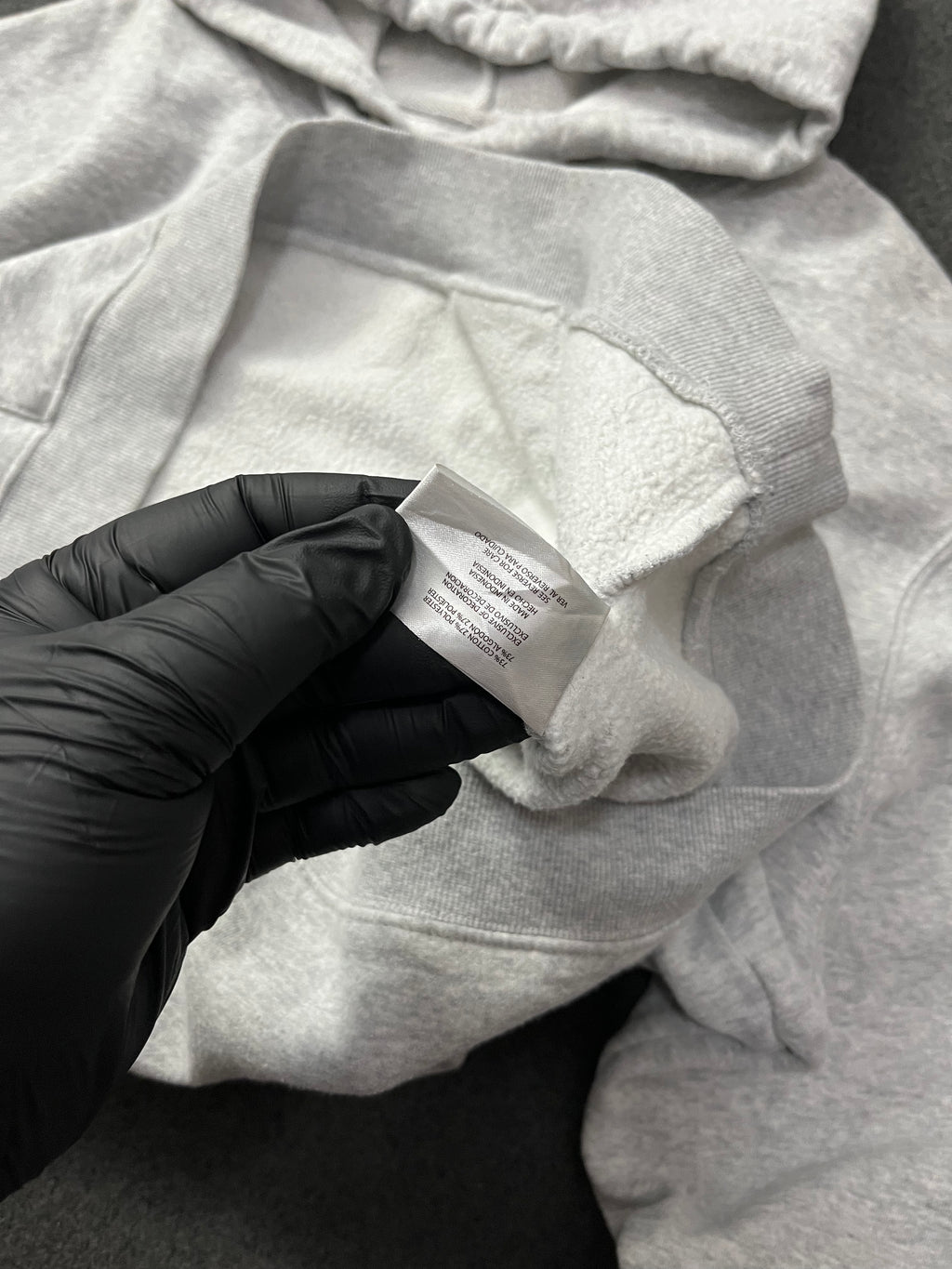 Gap Unisex Logo Fleece Hoodie Gray, NWOT