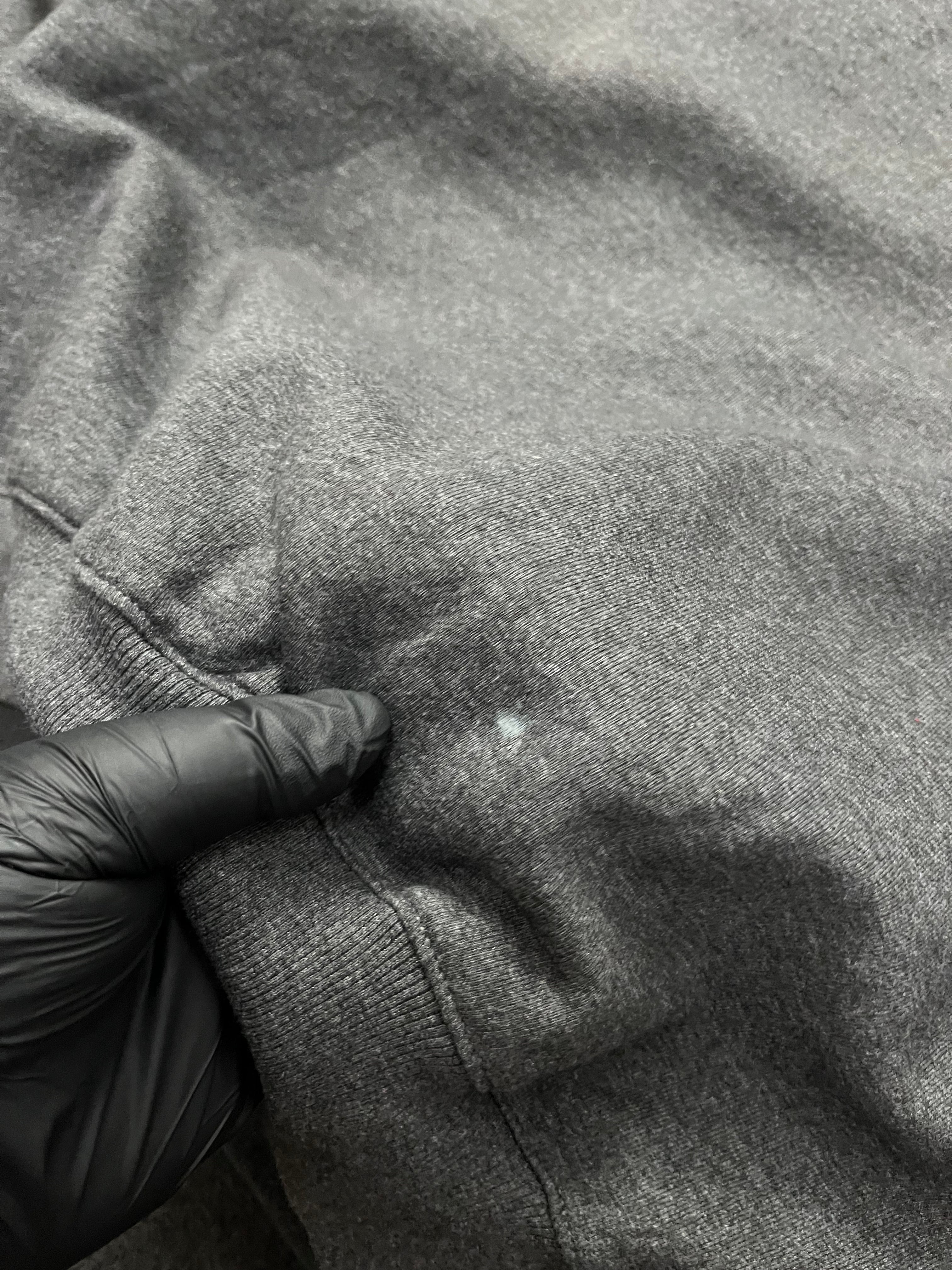 Champion Eco Sweatshirt Men Gray Chest Logo Pullover