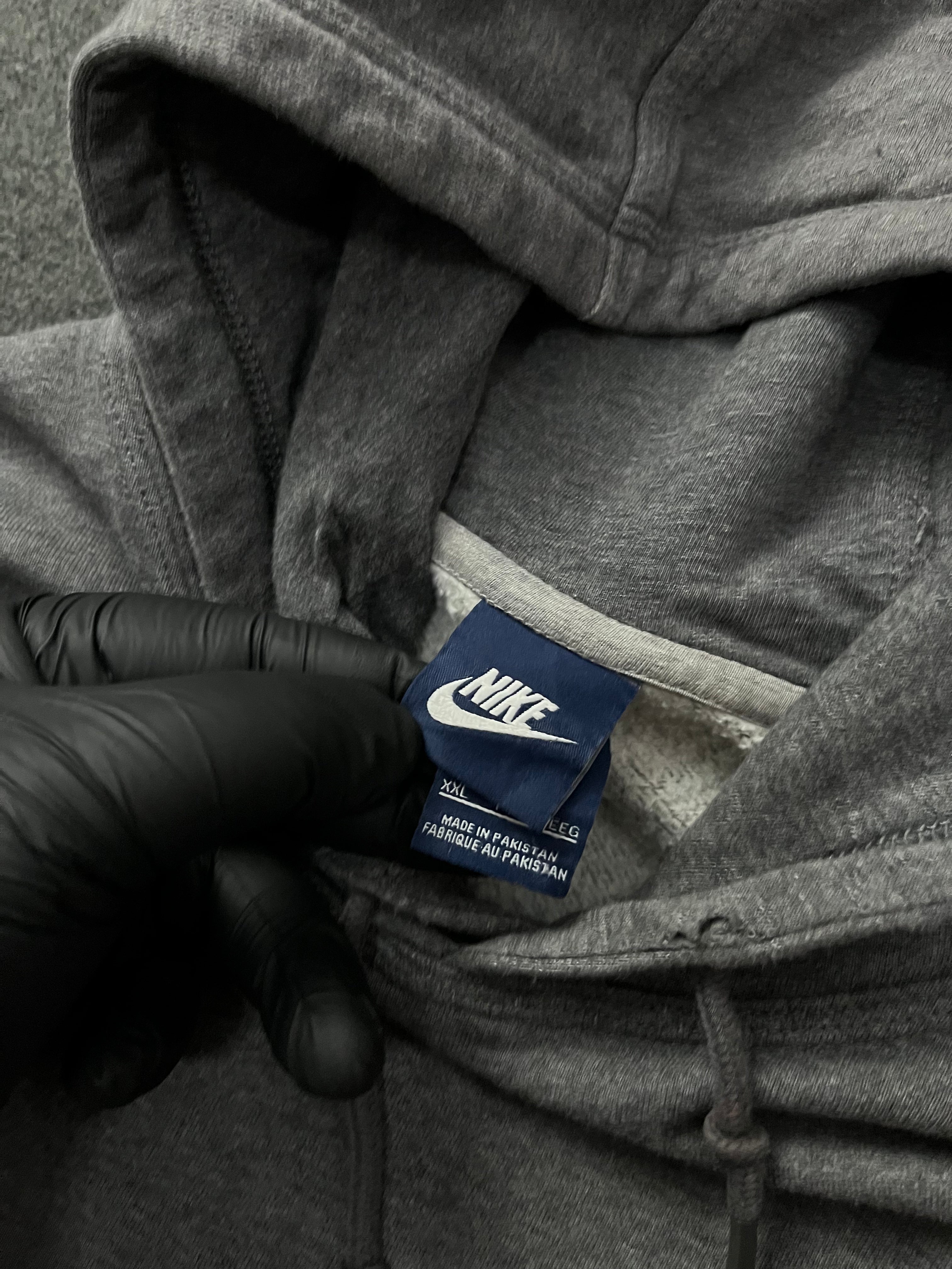 Vintage Nike y2k hoodie navy tag sweatshirt chest swoosh