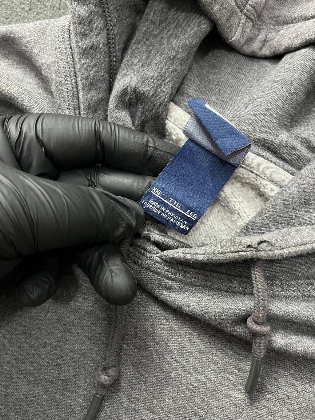 Vintage Nike y2k hoodie navy tag sweatshirt chest swoosh