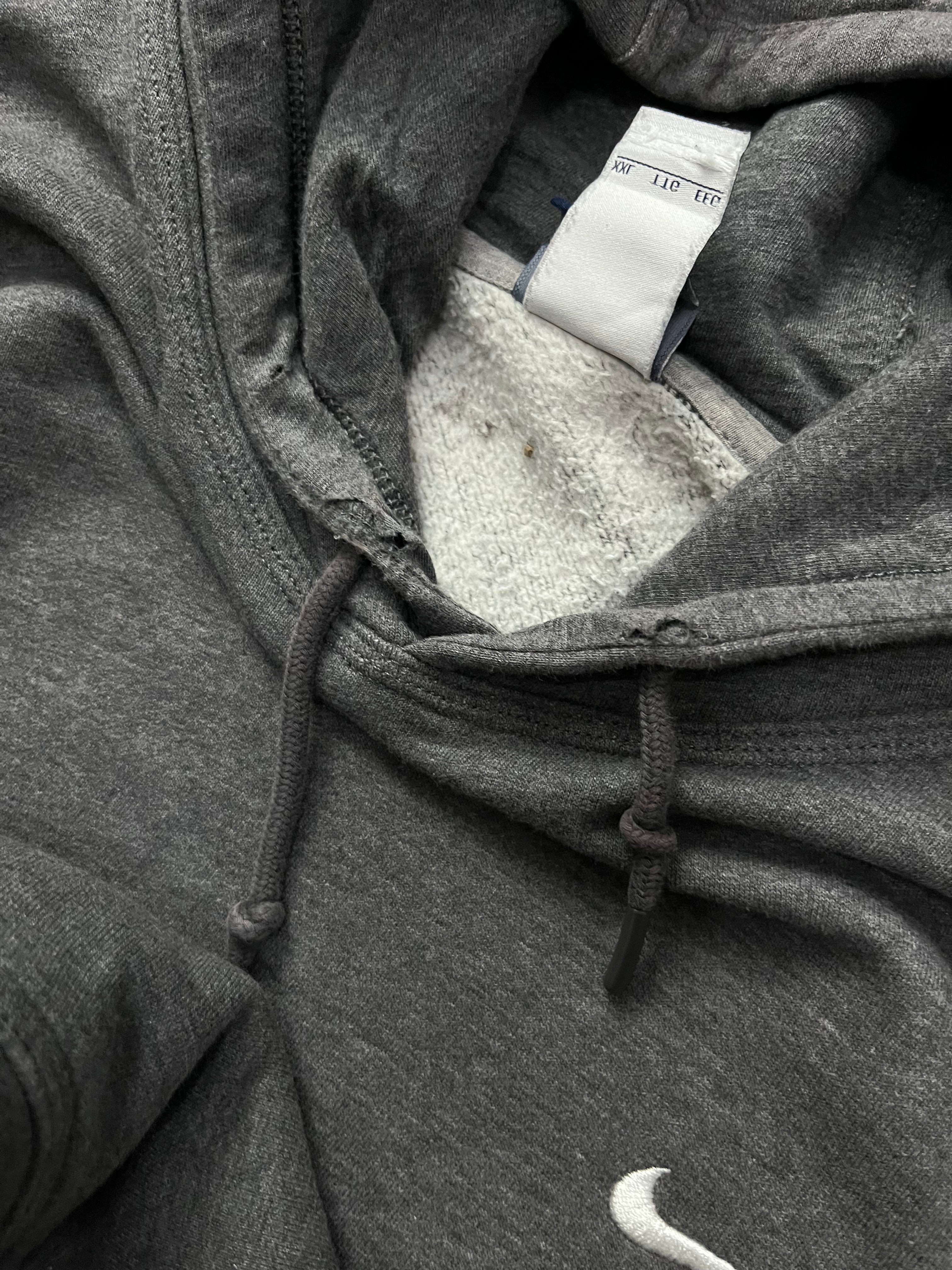 Vintage Nike y2k hoodie navy tag sweatshirt chest swoosh