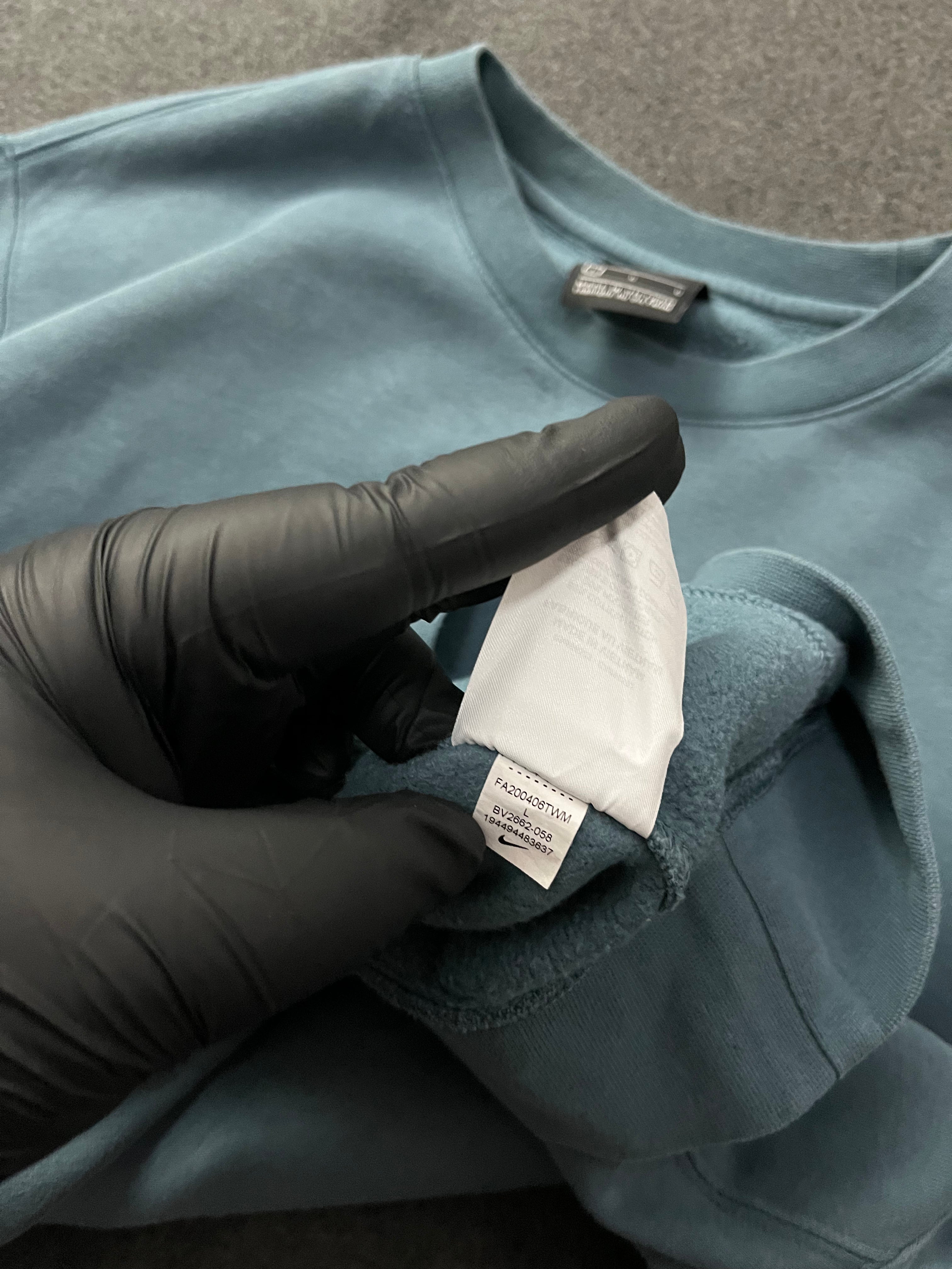 NIKE CLUB Sweatshirt Green Logo