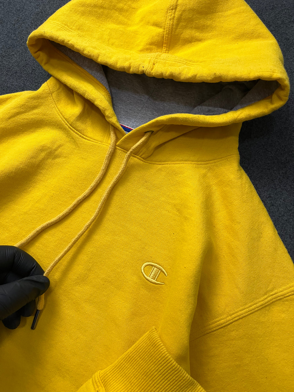 Champion Hoodie Cotton Blend Sweatshirt Jumper Mens