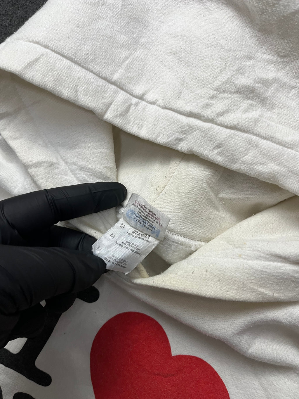 I Love New York Hoodie White