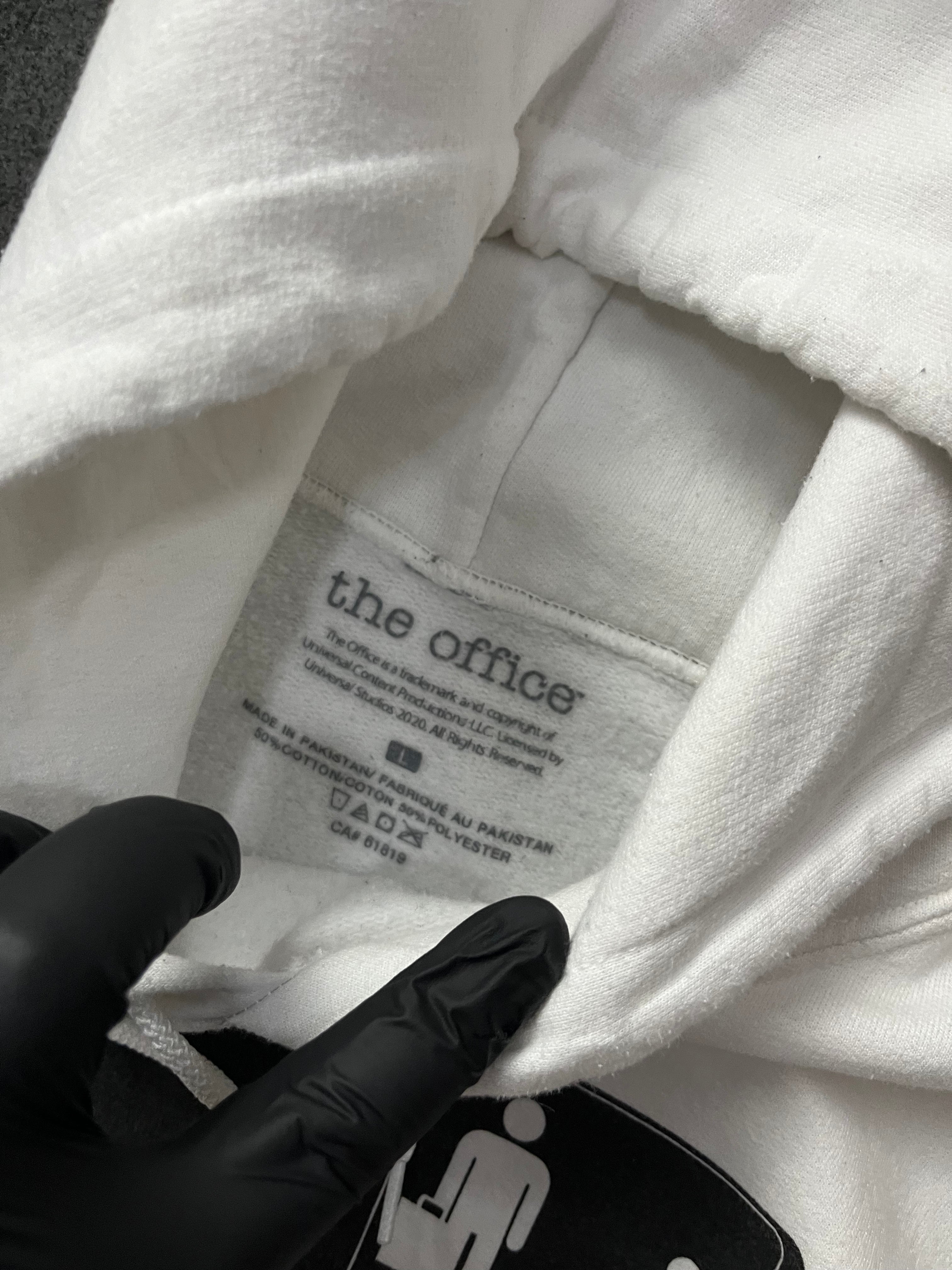 THE Office White Hoodie Unisex