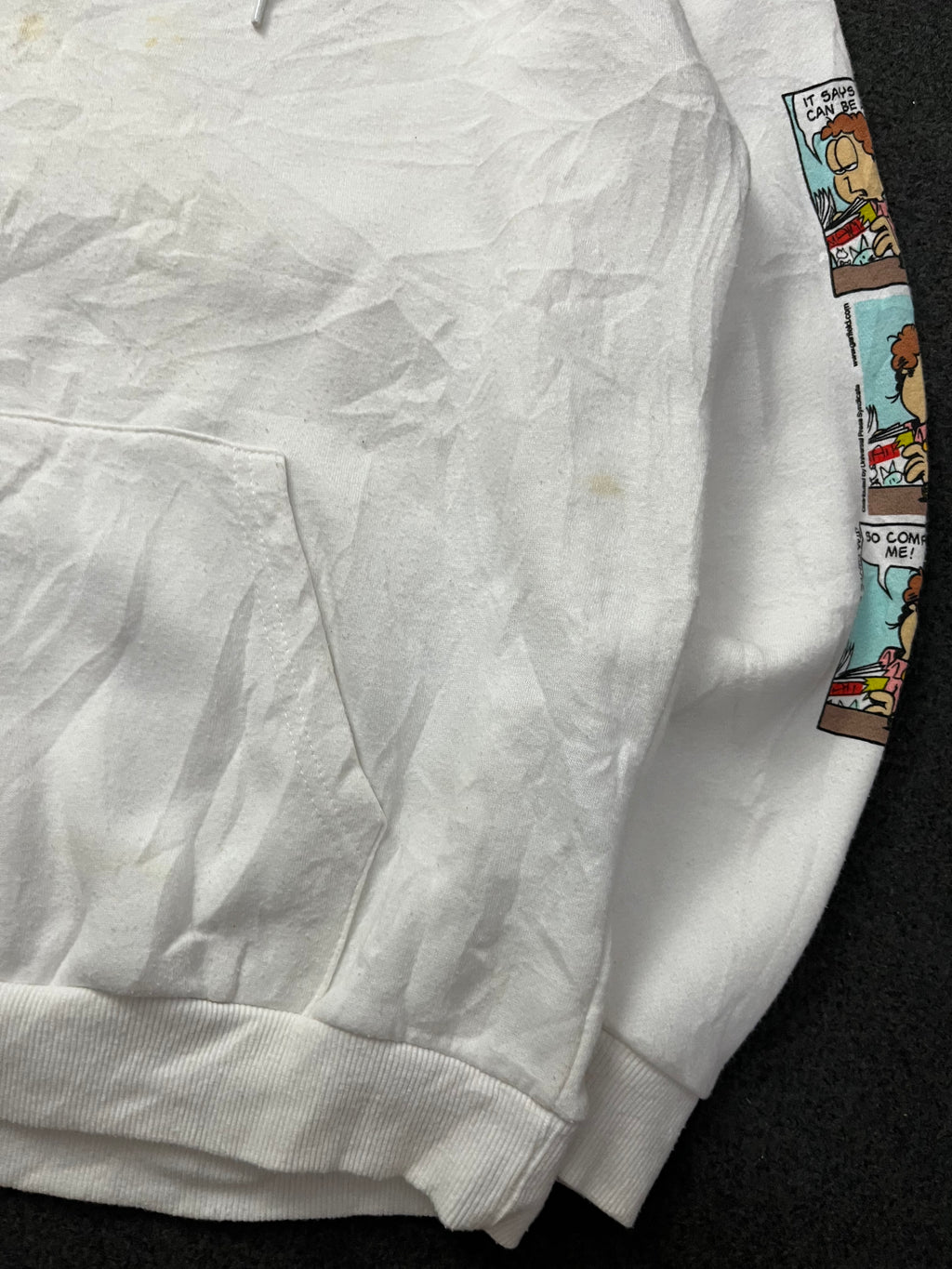 Garfield Comic Hoodie Paws