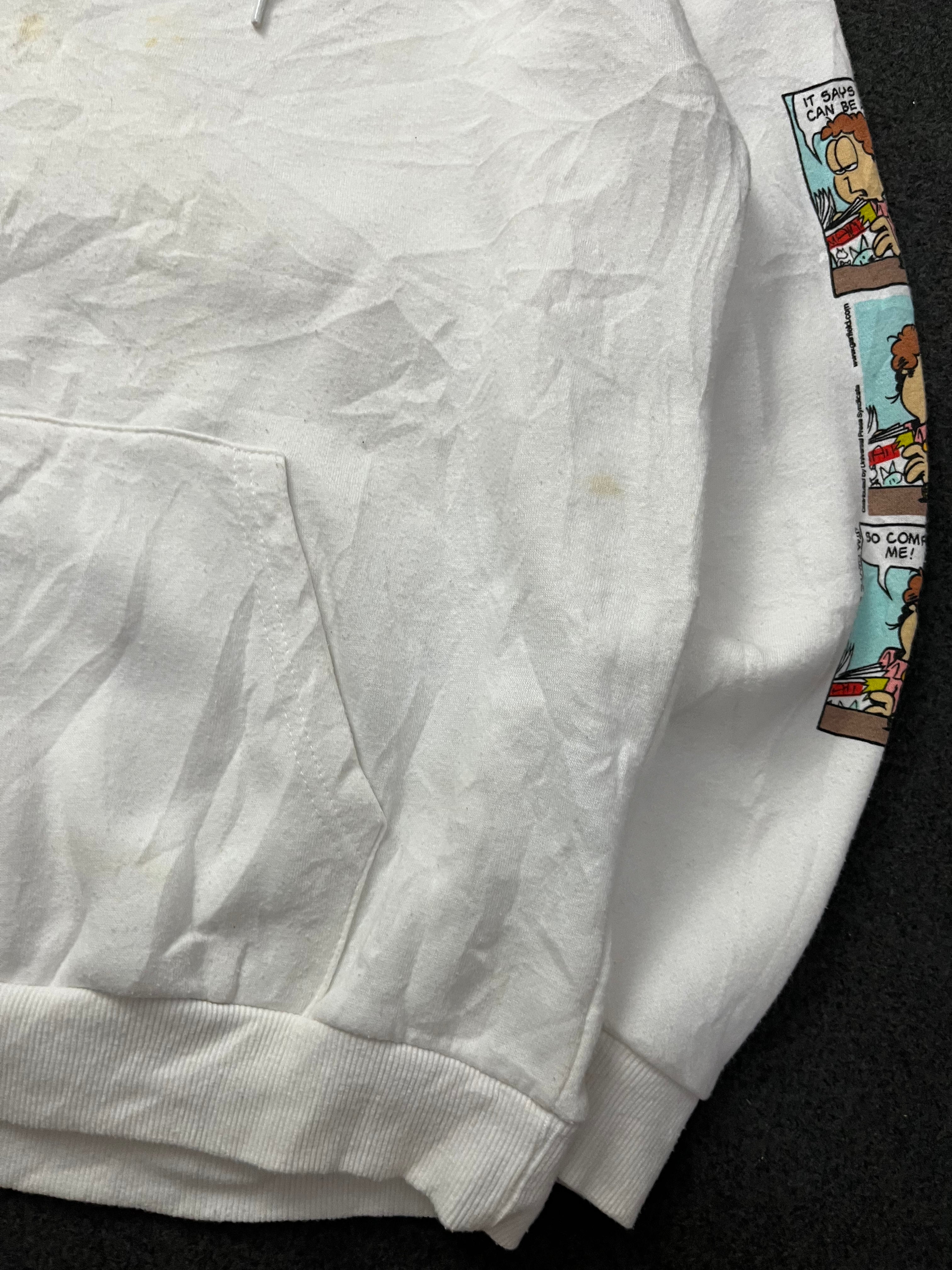 Garfield Comic Hoodie Paws