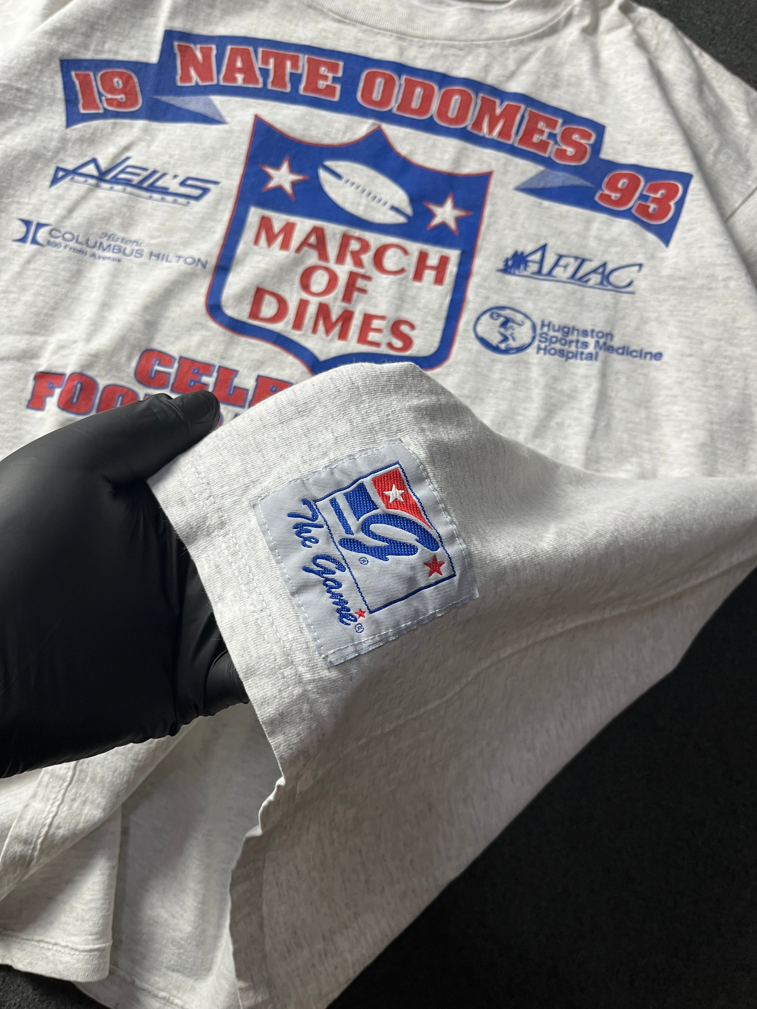 The Game Nate Odomes March of Dimes Celebrity Football Clinic 1993
