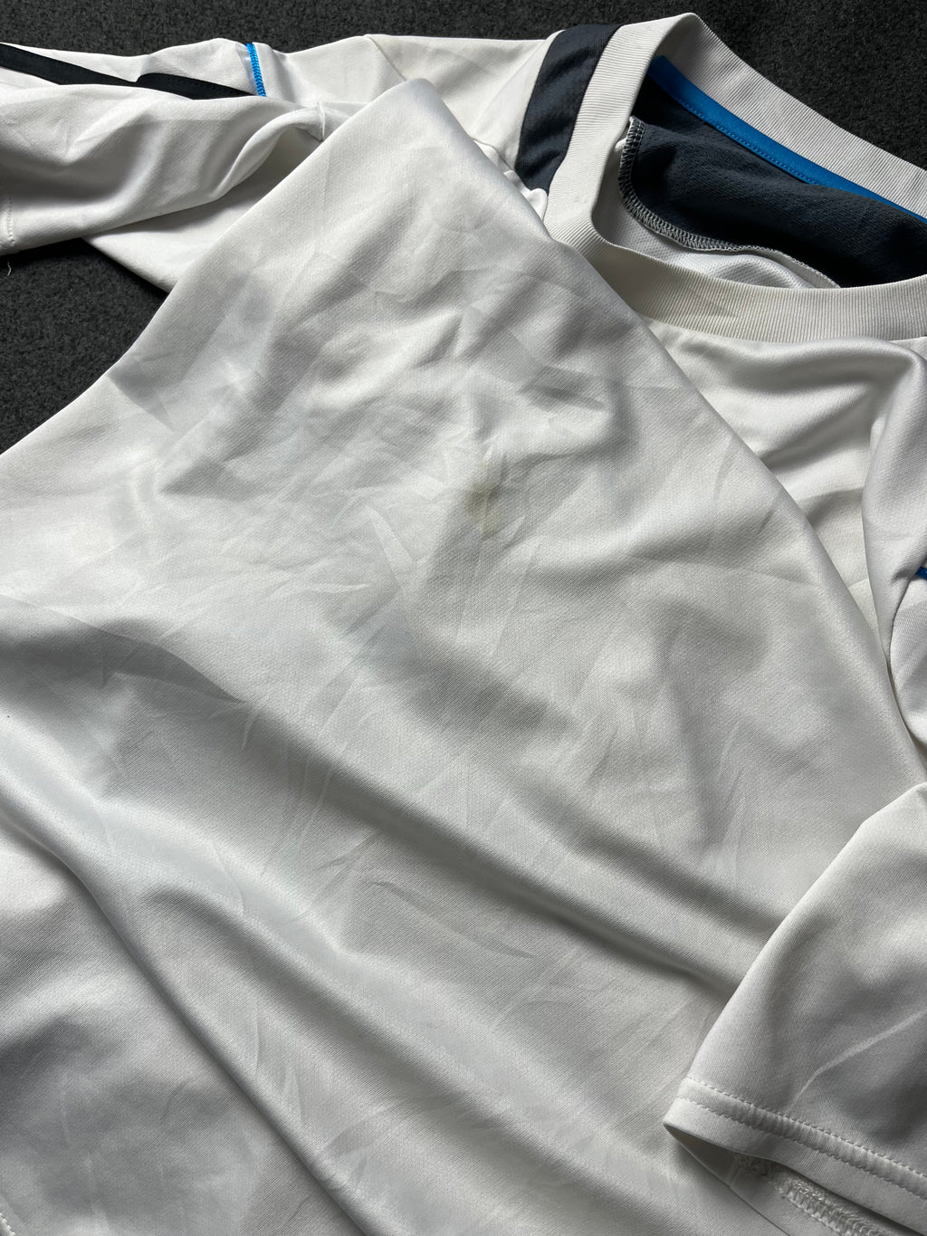 Adidas sports shirt white
