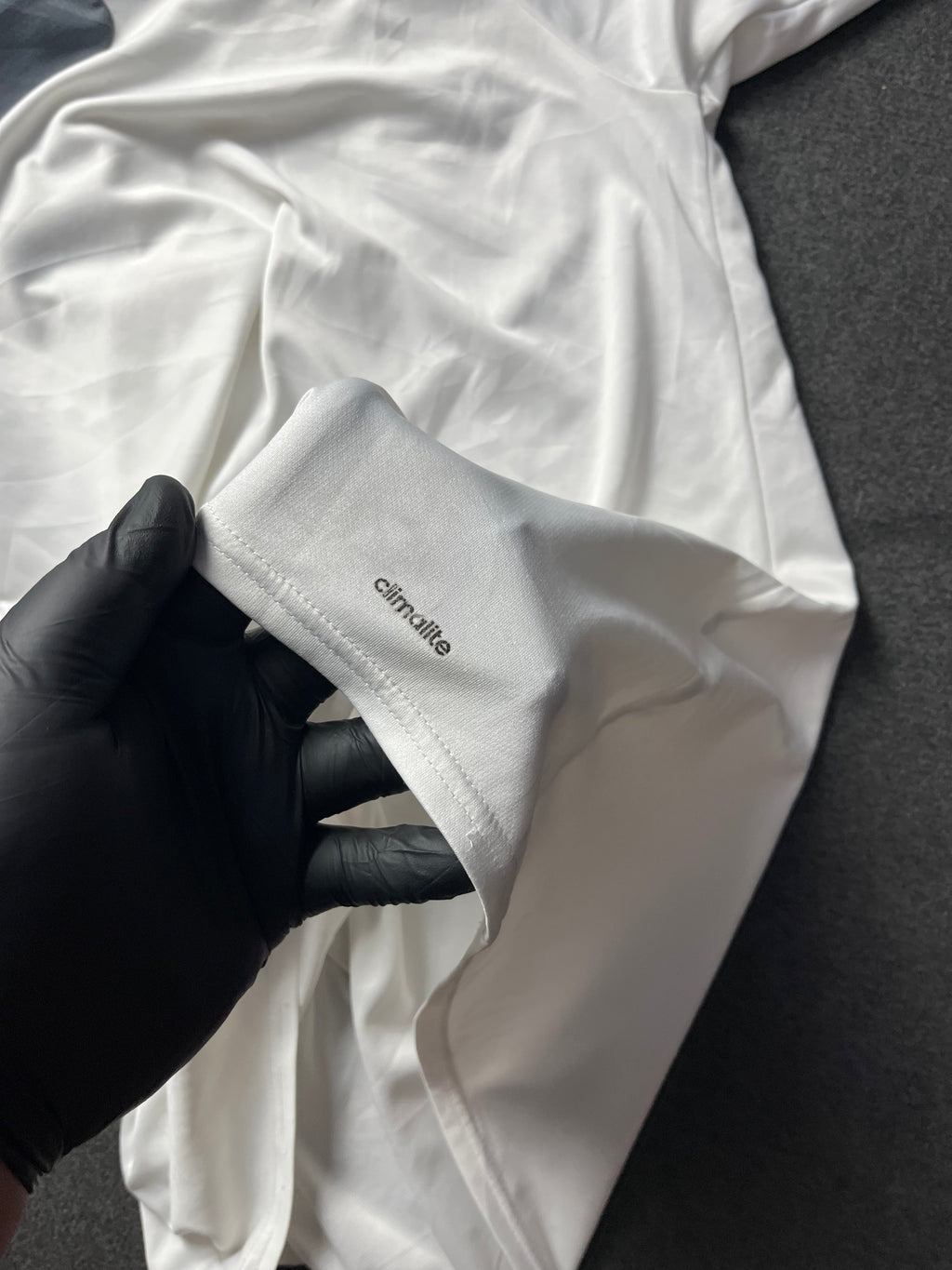 Adidas sports shirt white
