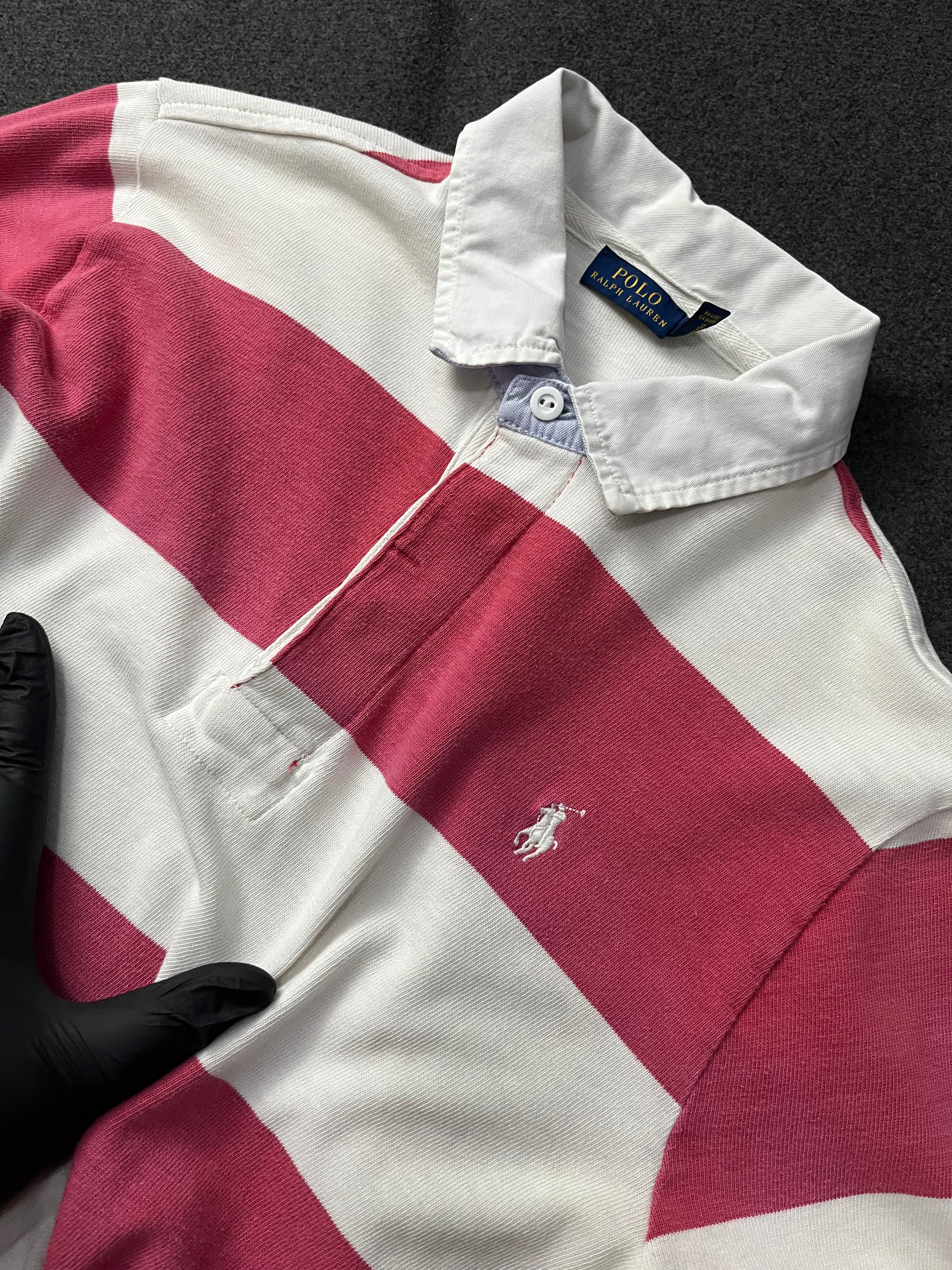 Polo Ralph Lauren Classic Fit Khaki-Collar Rugby Shirt